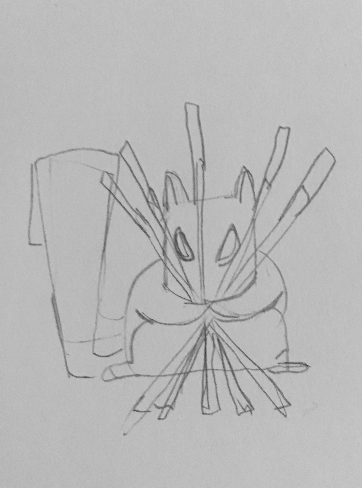 The evil squirrel fascist logo (so as not to use the actual Italian fascist logo))