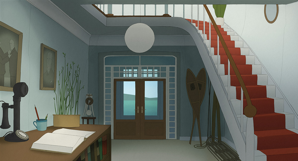 Amundsen's hallway