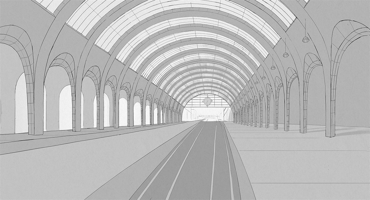 The station in Rome