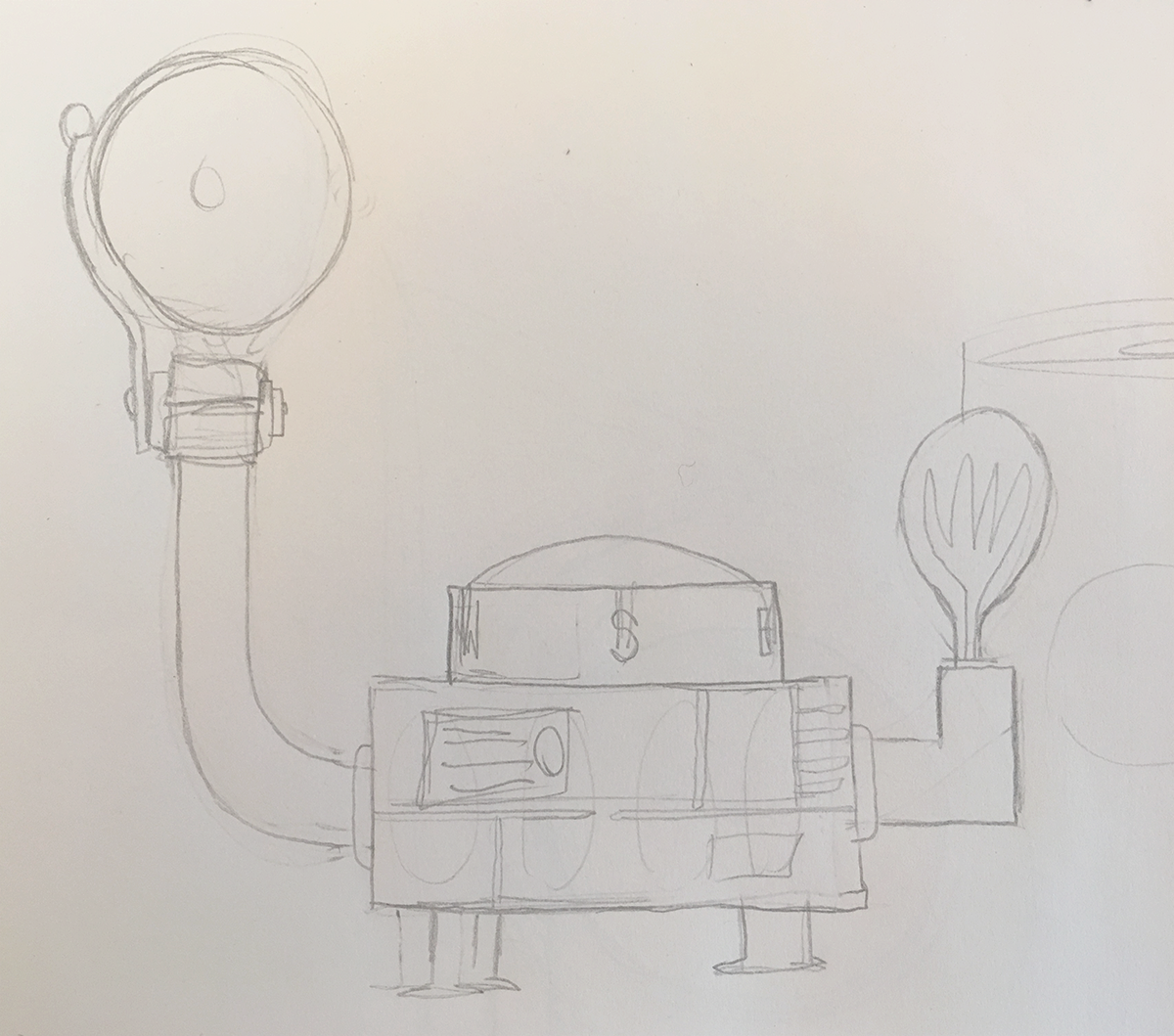 design for north pole device (Nobile's invention to find the North Pole)