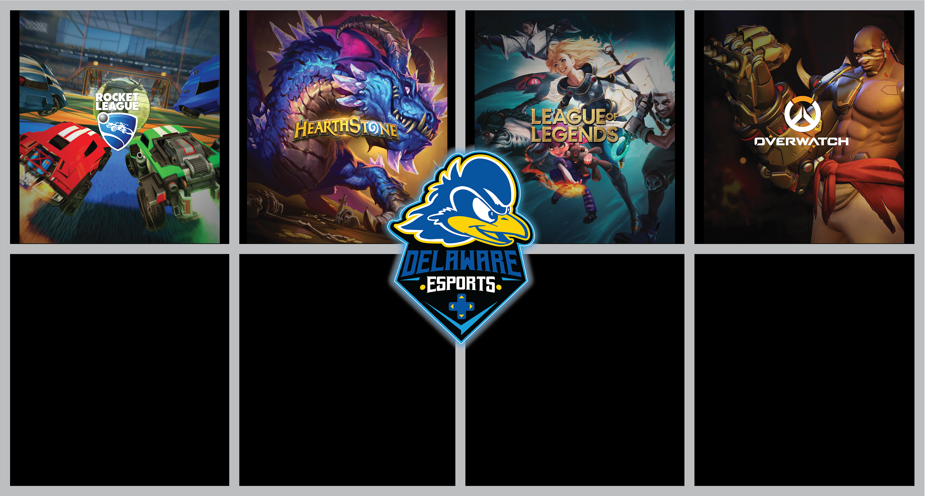 Mockup Esports Team Feature Wall & Illuminated Sign