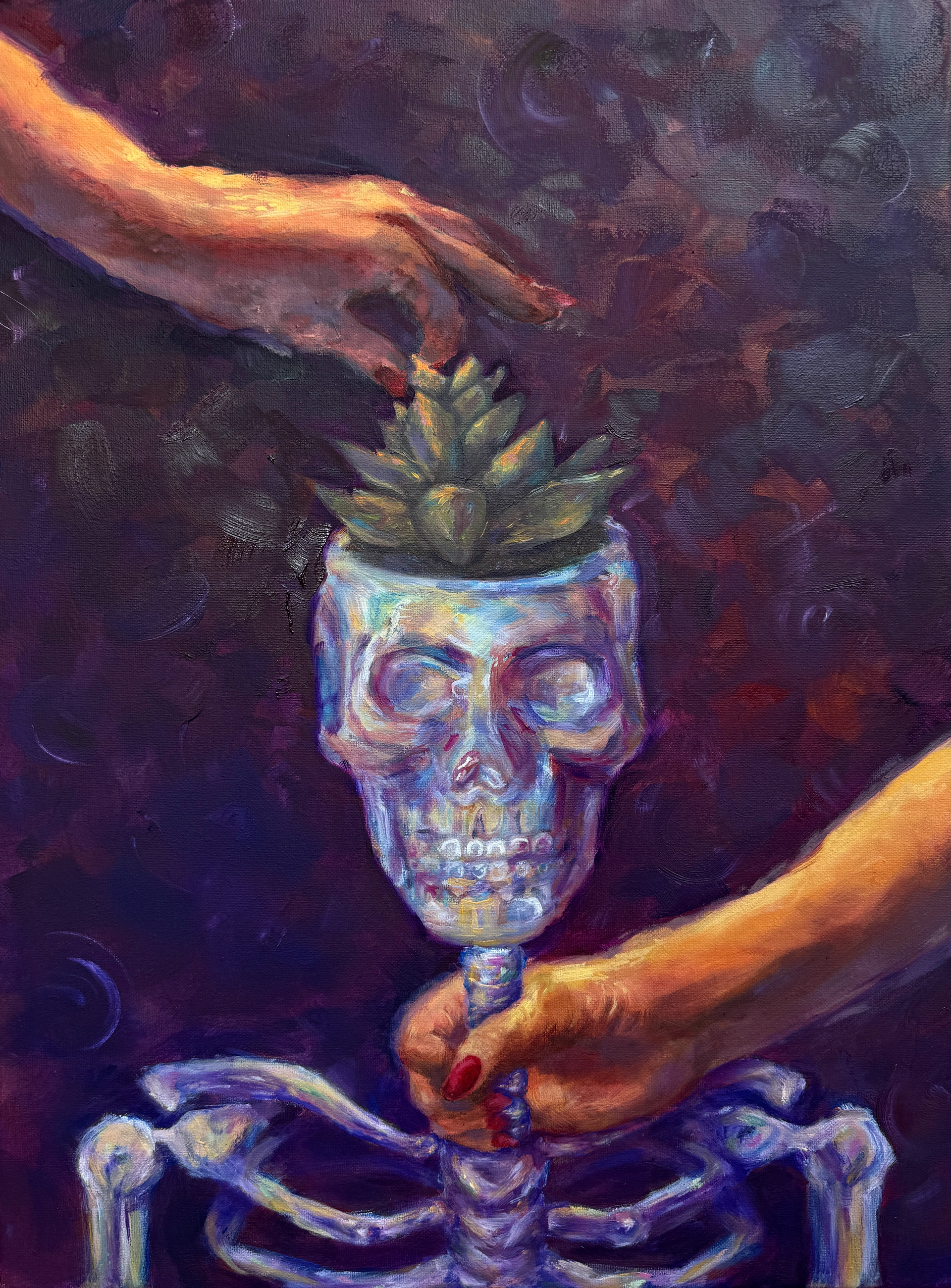 Man's Own Strife, Visual Art, Ava Vitabile, Fine Arts