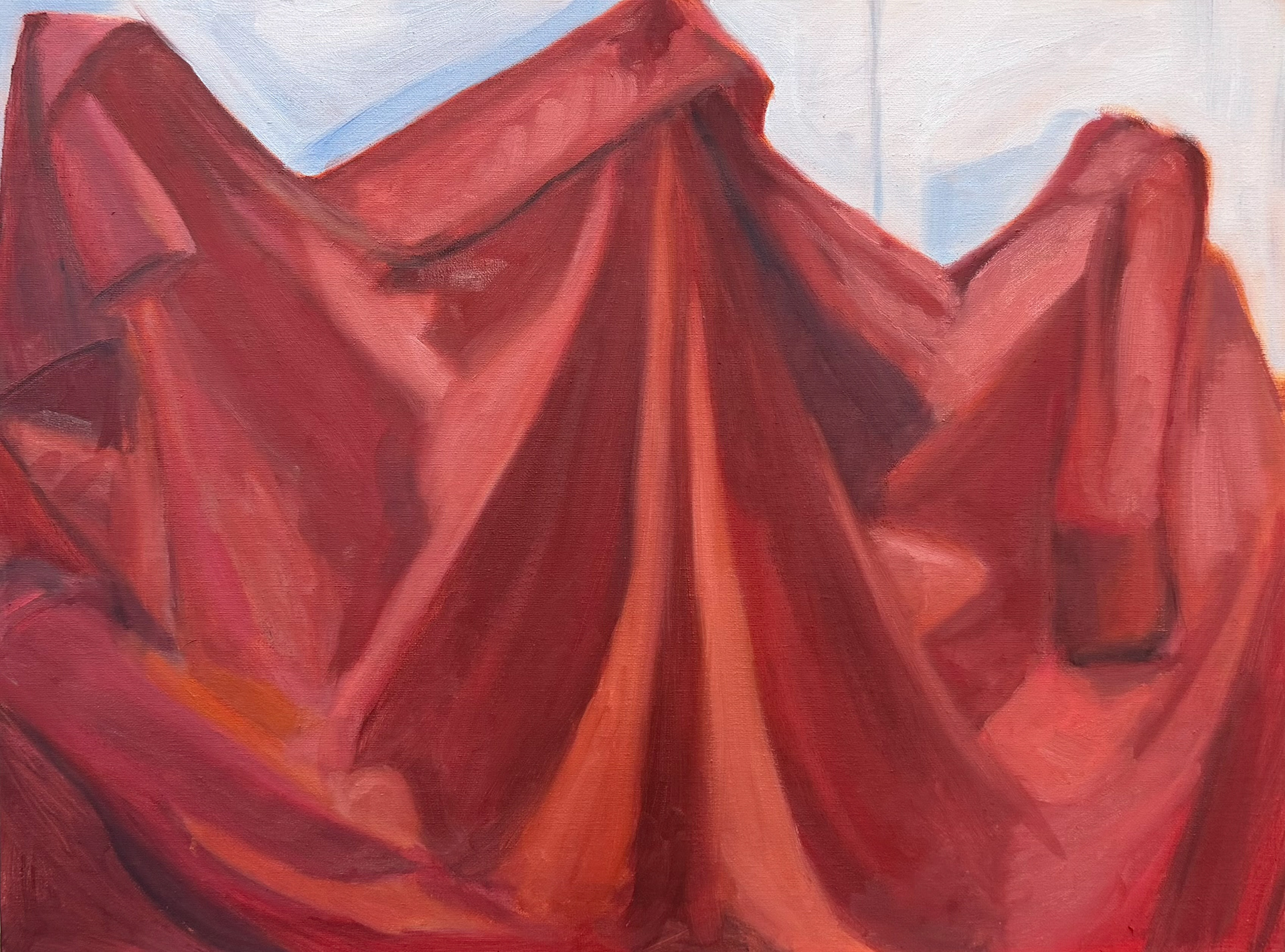 Drapery Study, Visual Art, Michelle Bartolotta, Computer Science & Game Studies