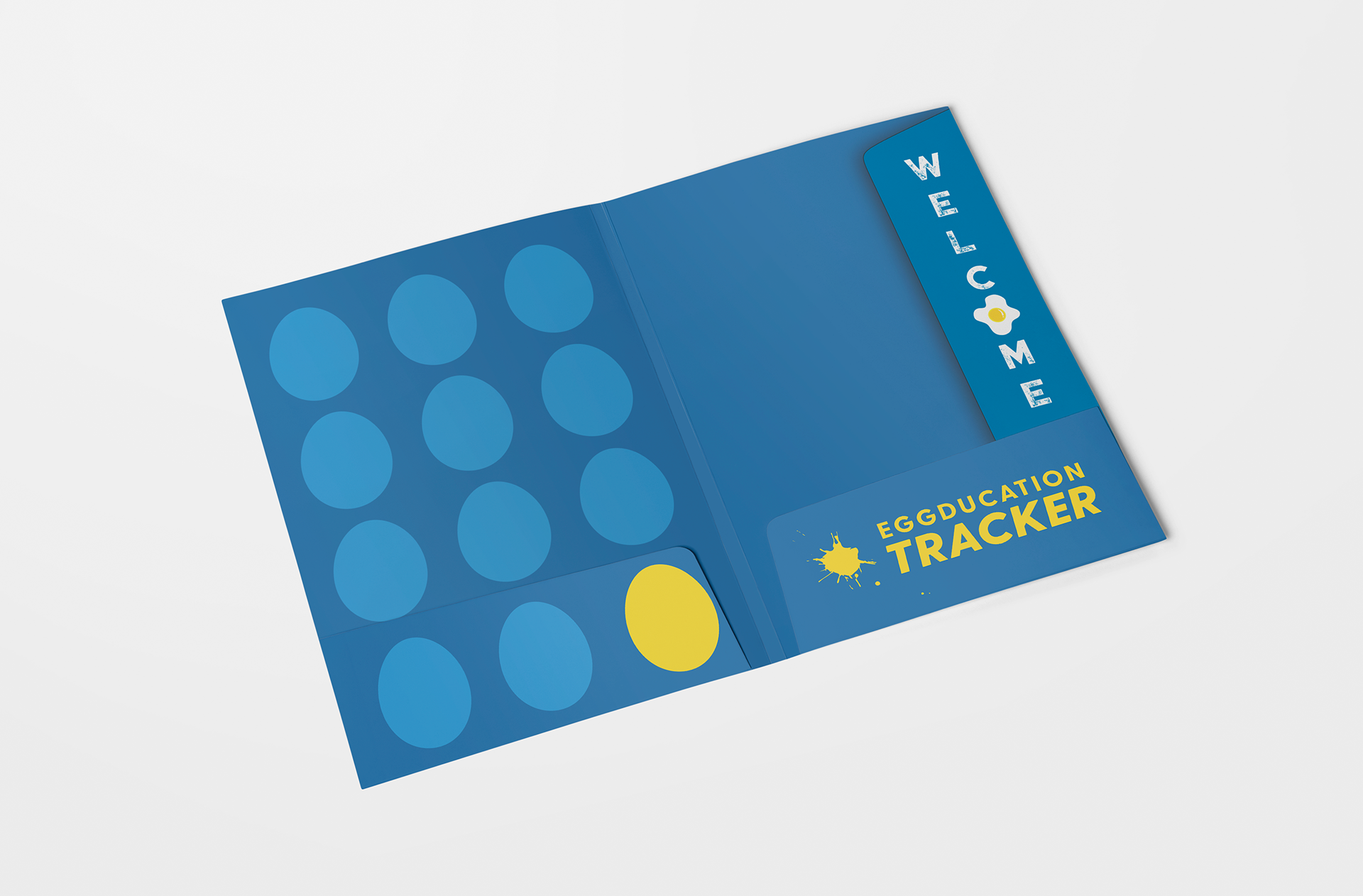Eggducation Tracker Folder Inside Spread