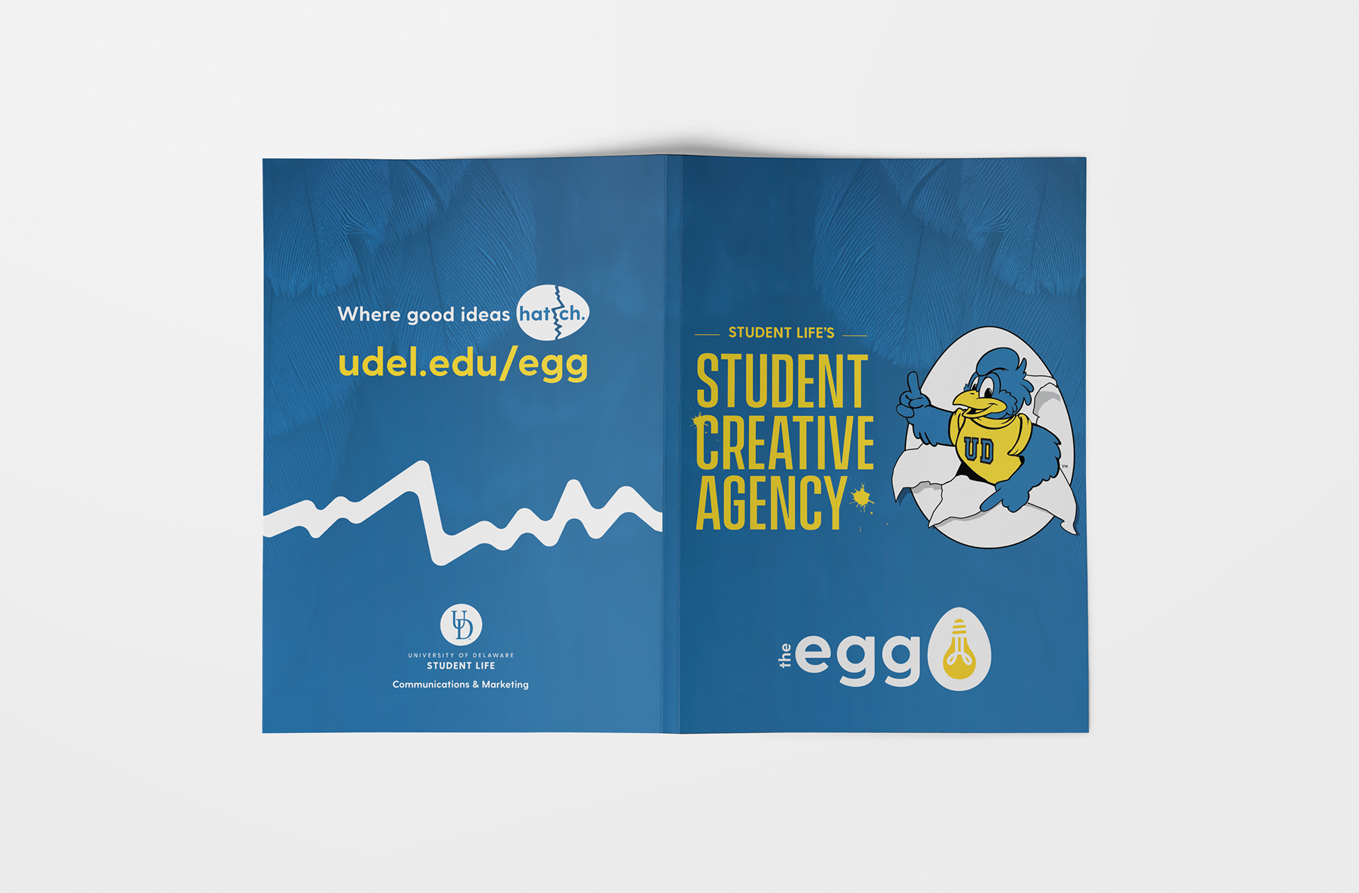 Eggducation Tracker Folder Outside Spread With Soft Touch Coating