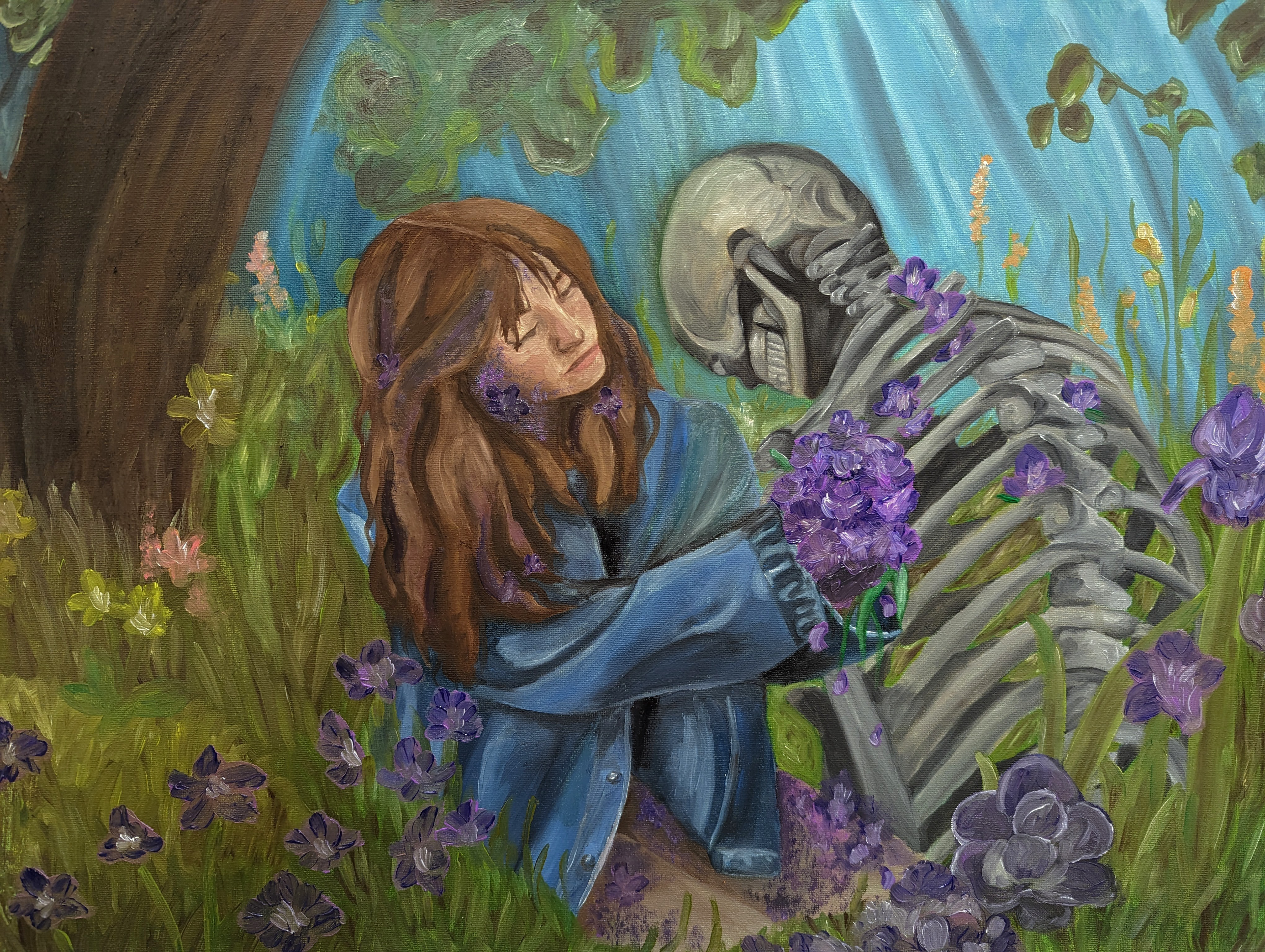 Iris, Visual Art, Miranda Hermon, Art Conservation