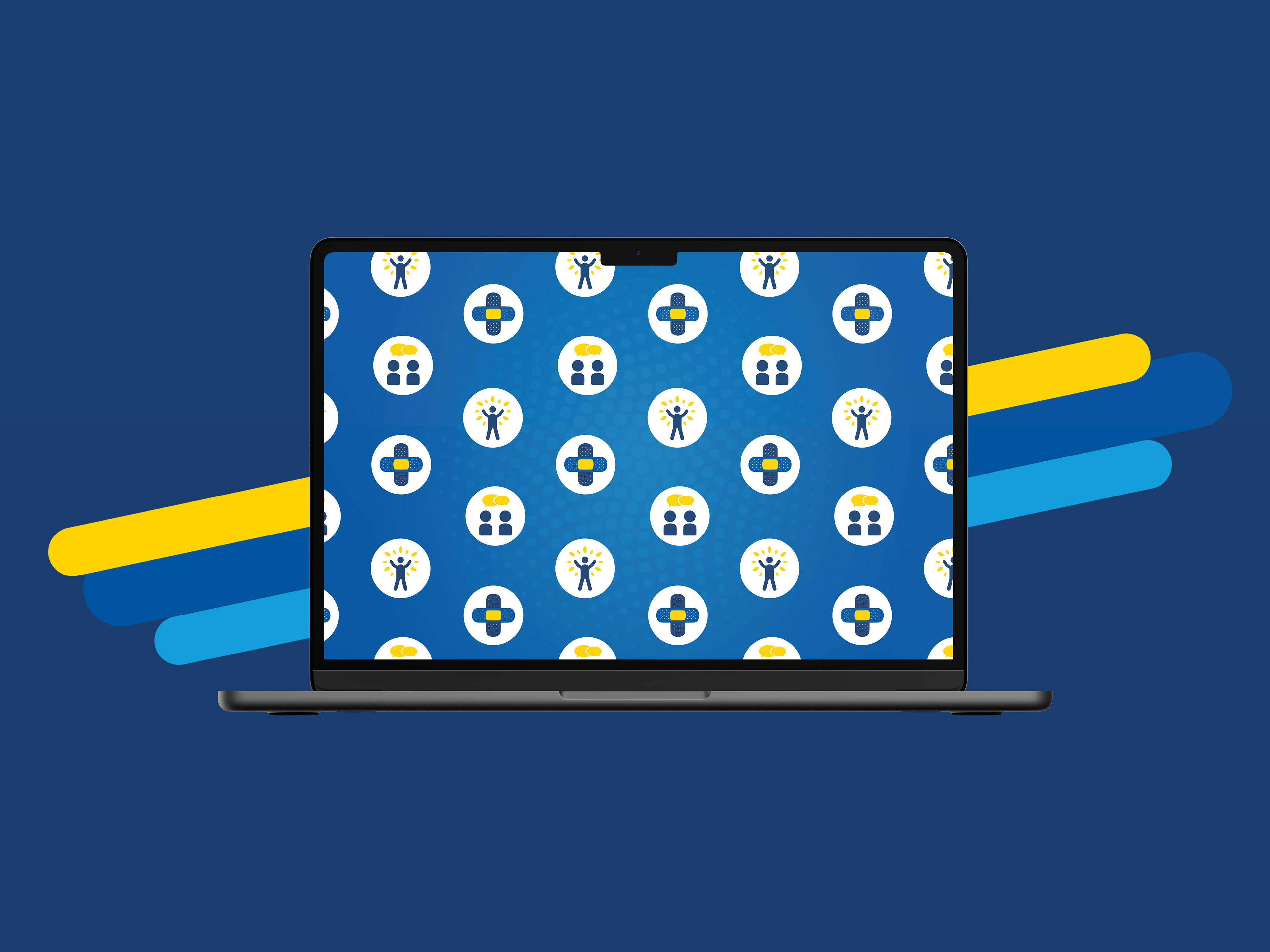 Student Wellbeing Icons and Desktop Wallpaper
