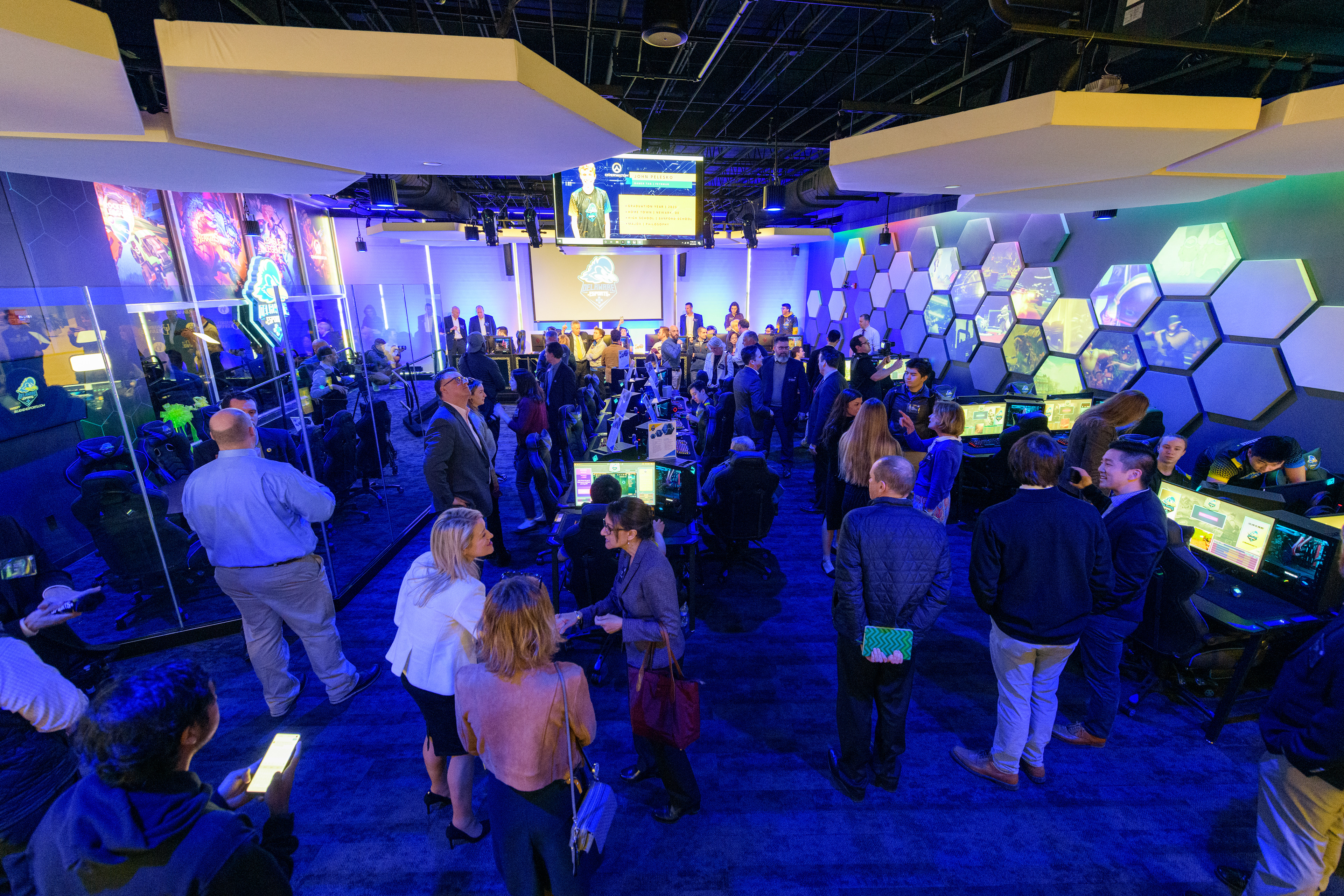 Full Shot of Esports Arena