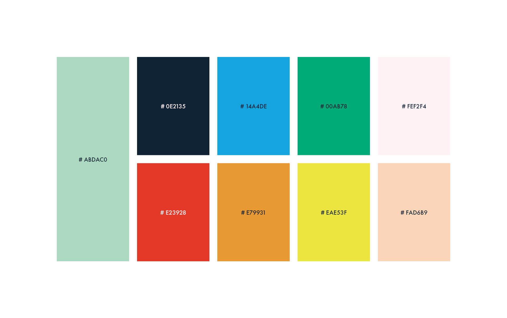 Be Green color palette