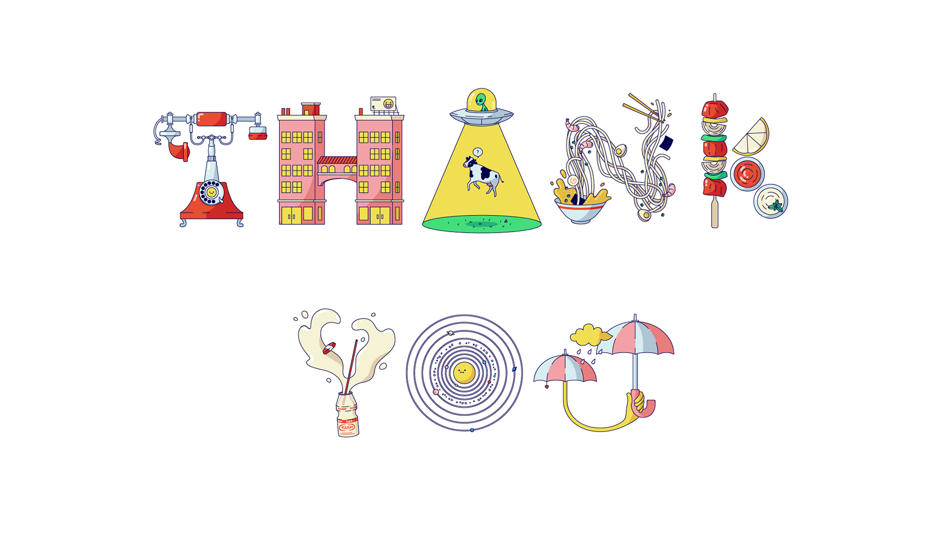 36 Days of Type thank you