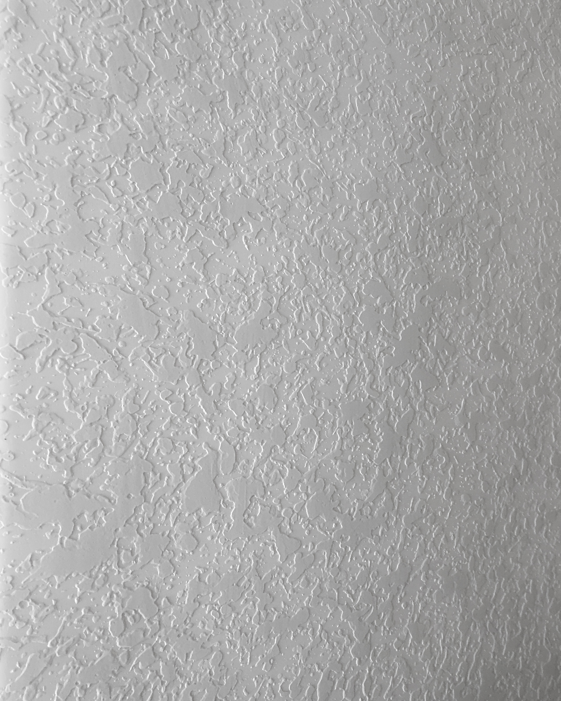 Knockdown texture after paint.