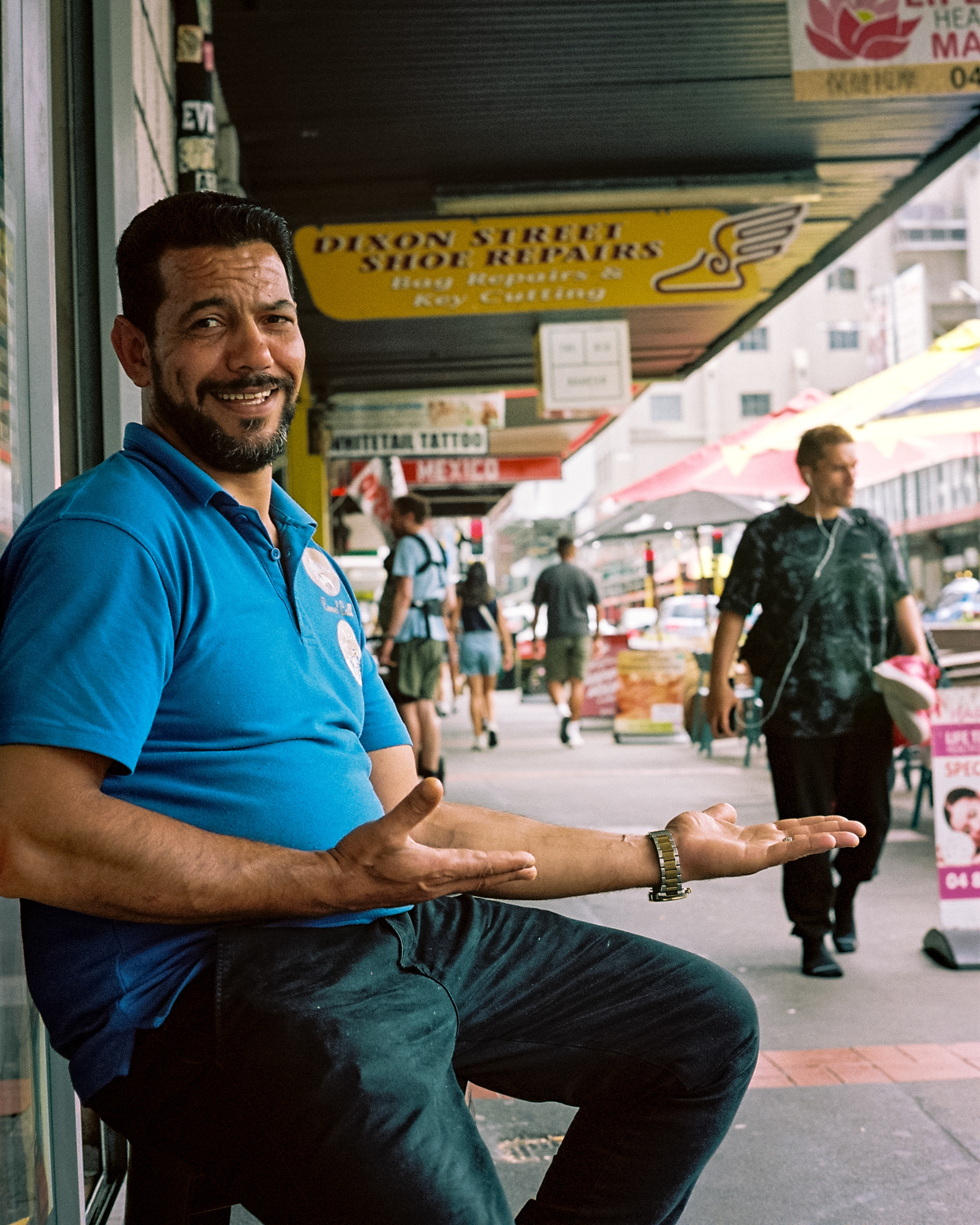 Abdalla, Camel Grill (Portra 16)