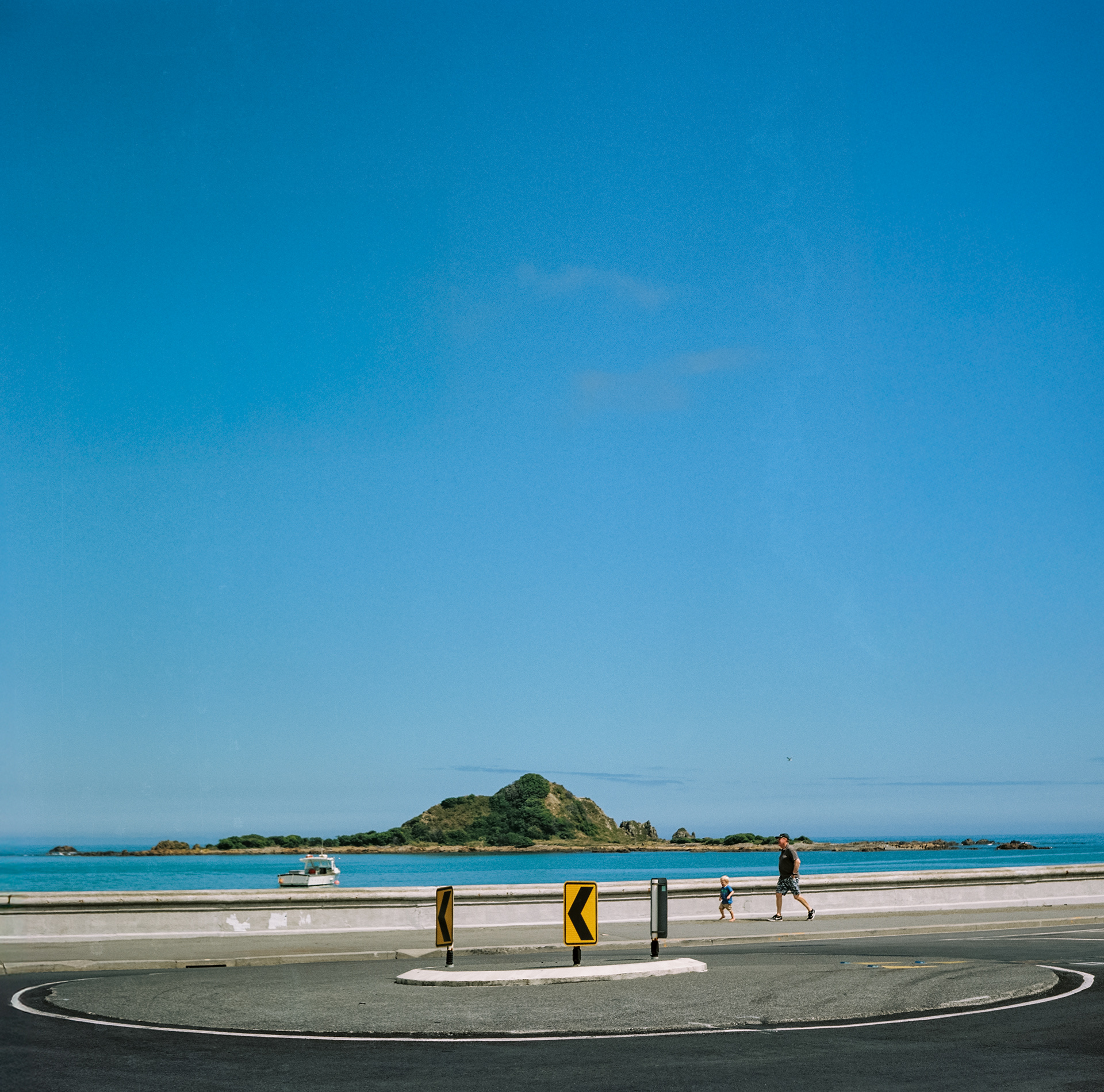 Taputeranga Island (Kodak Portra 160)