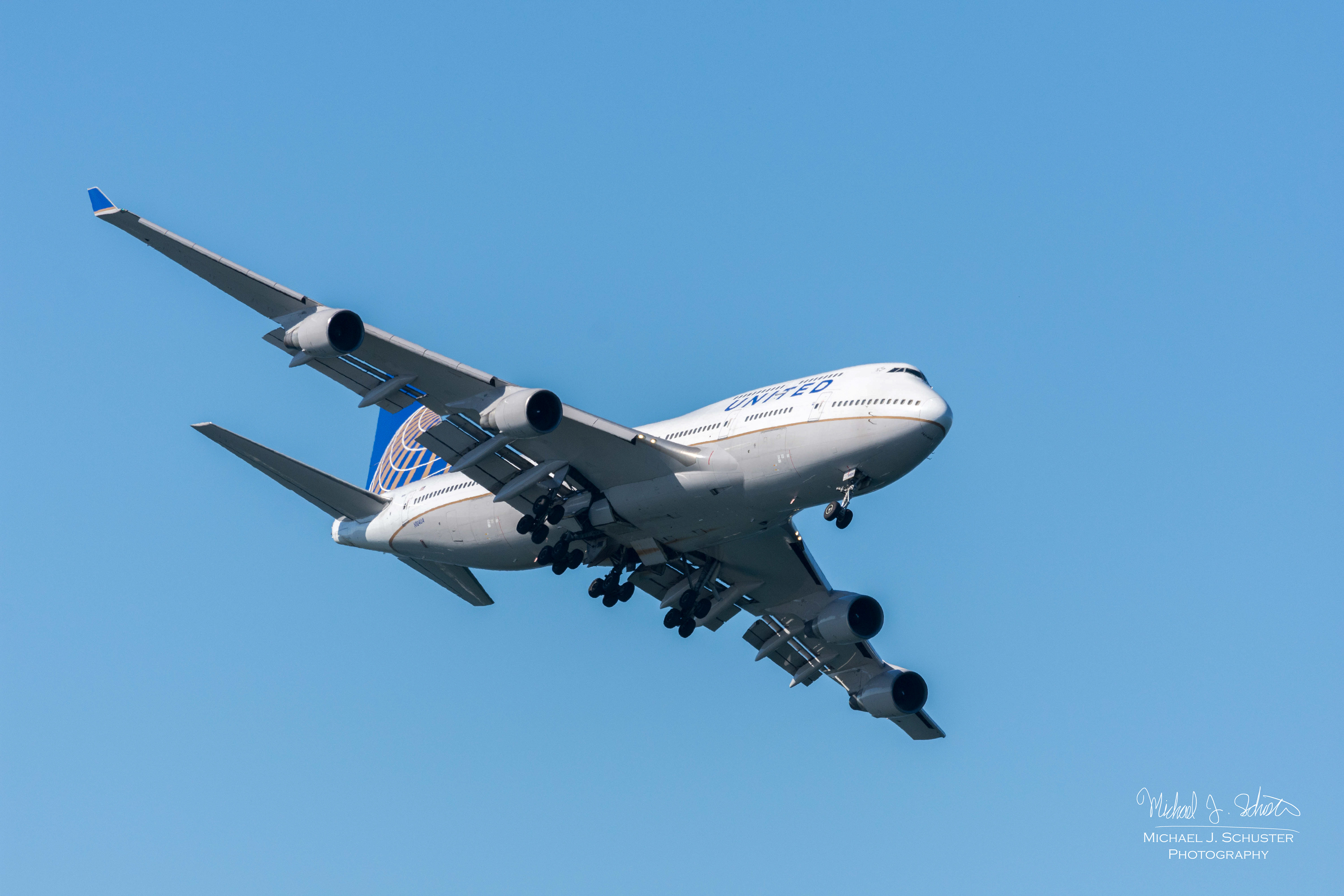 United 747, SF Fleet Week, 2016