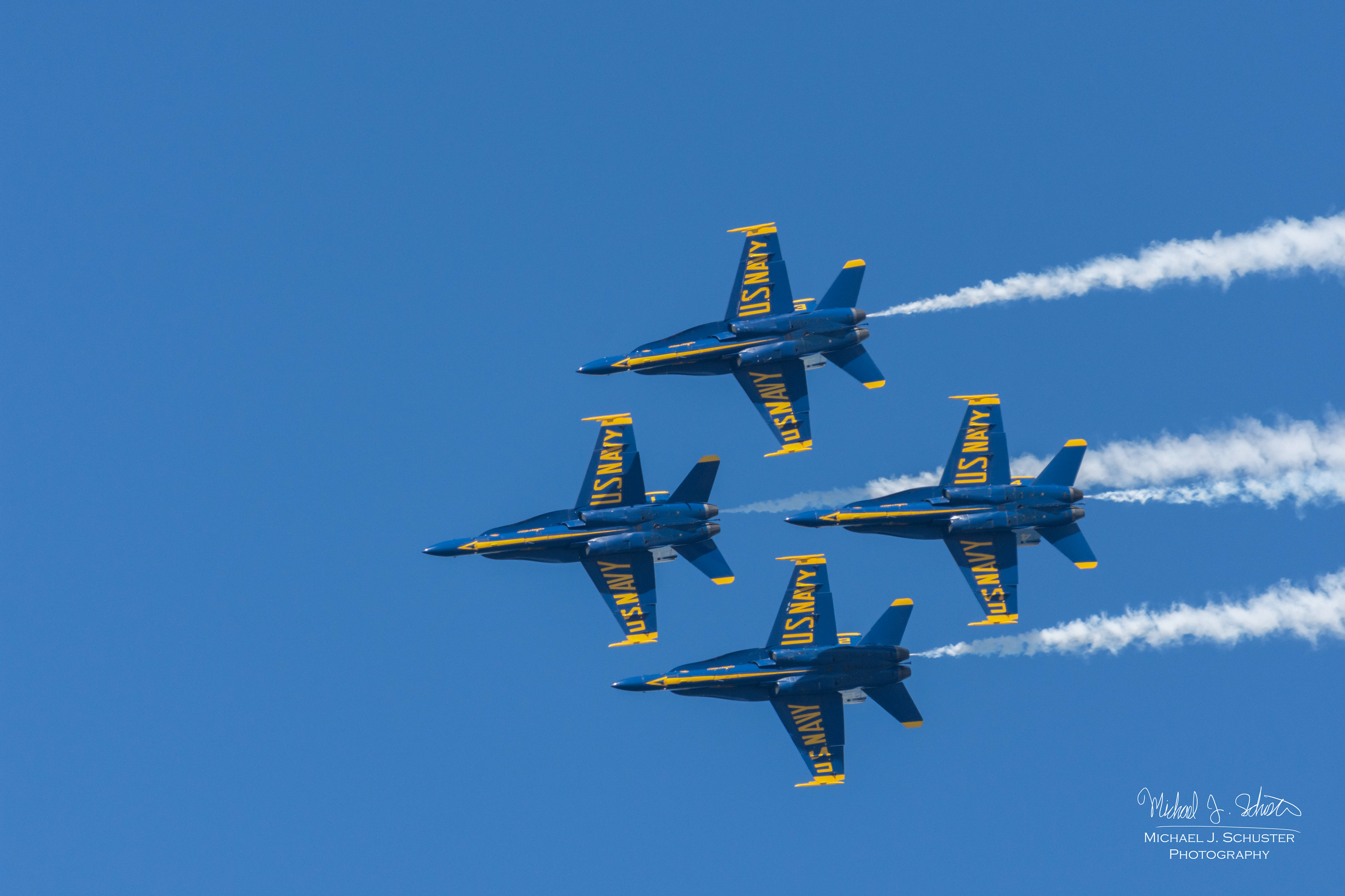Blue Angles, SF Fleet Week, 2016