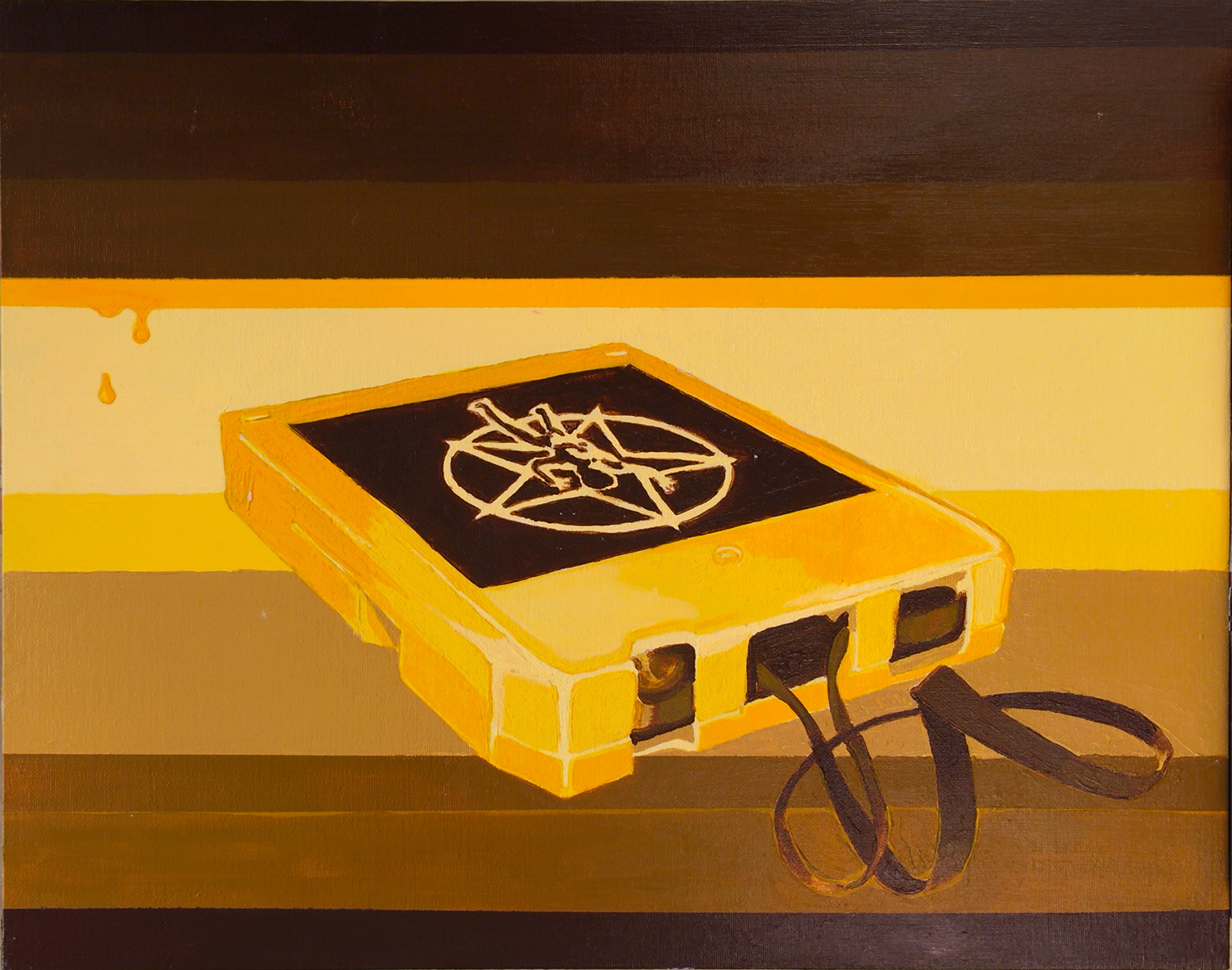 Acrylic on canvas board
