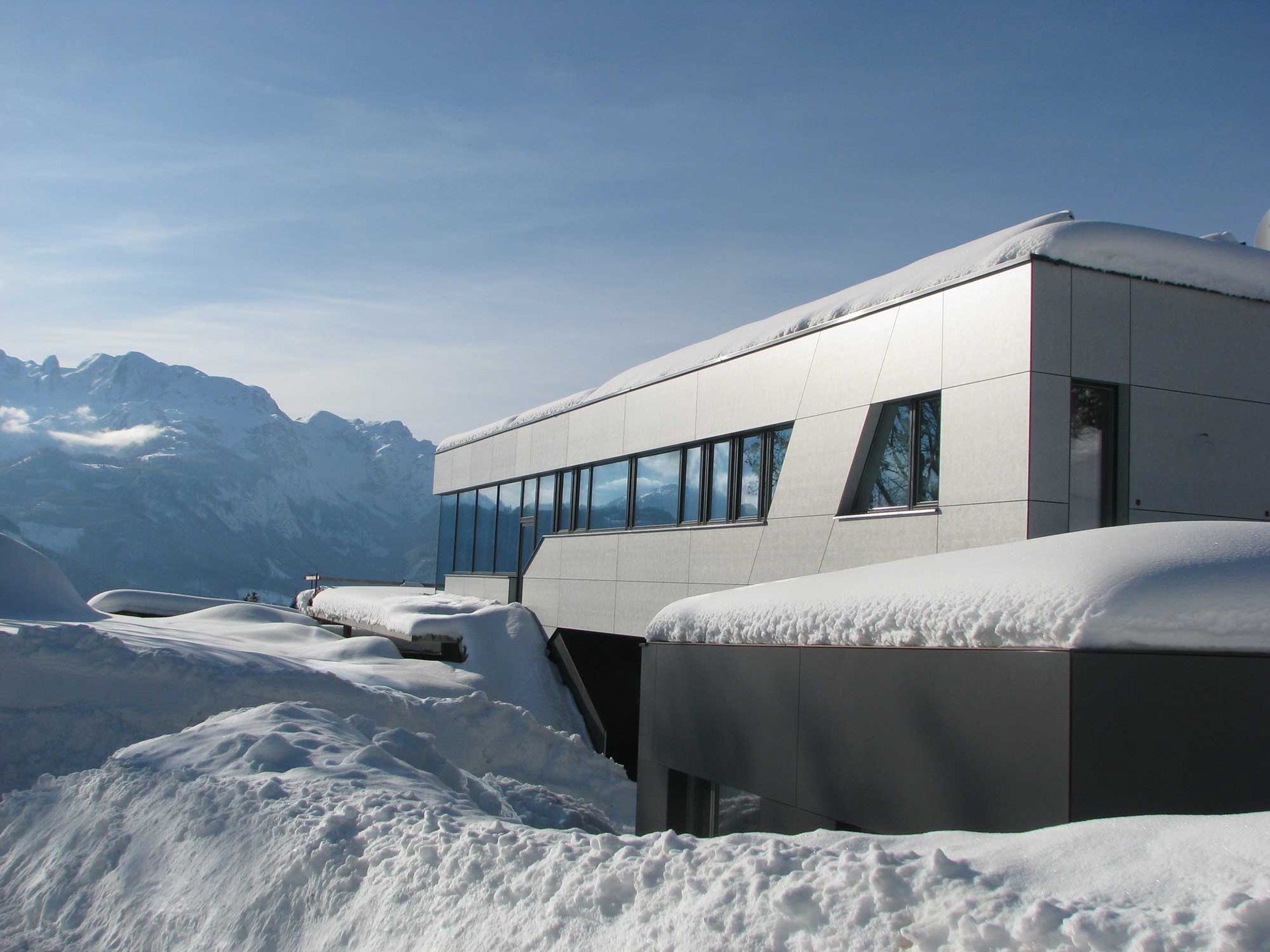 Entwurf eines Einfamilienhauses in Rosen, Pongau, Österreich von Architekt Spraiter.