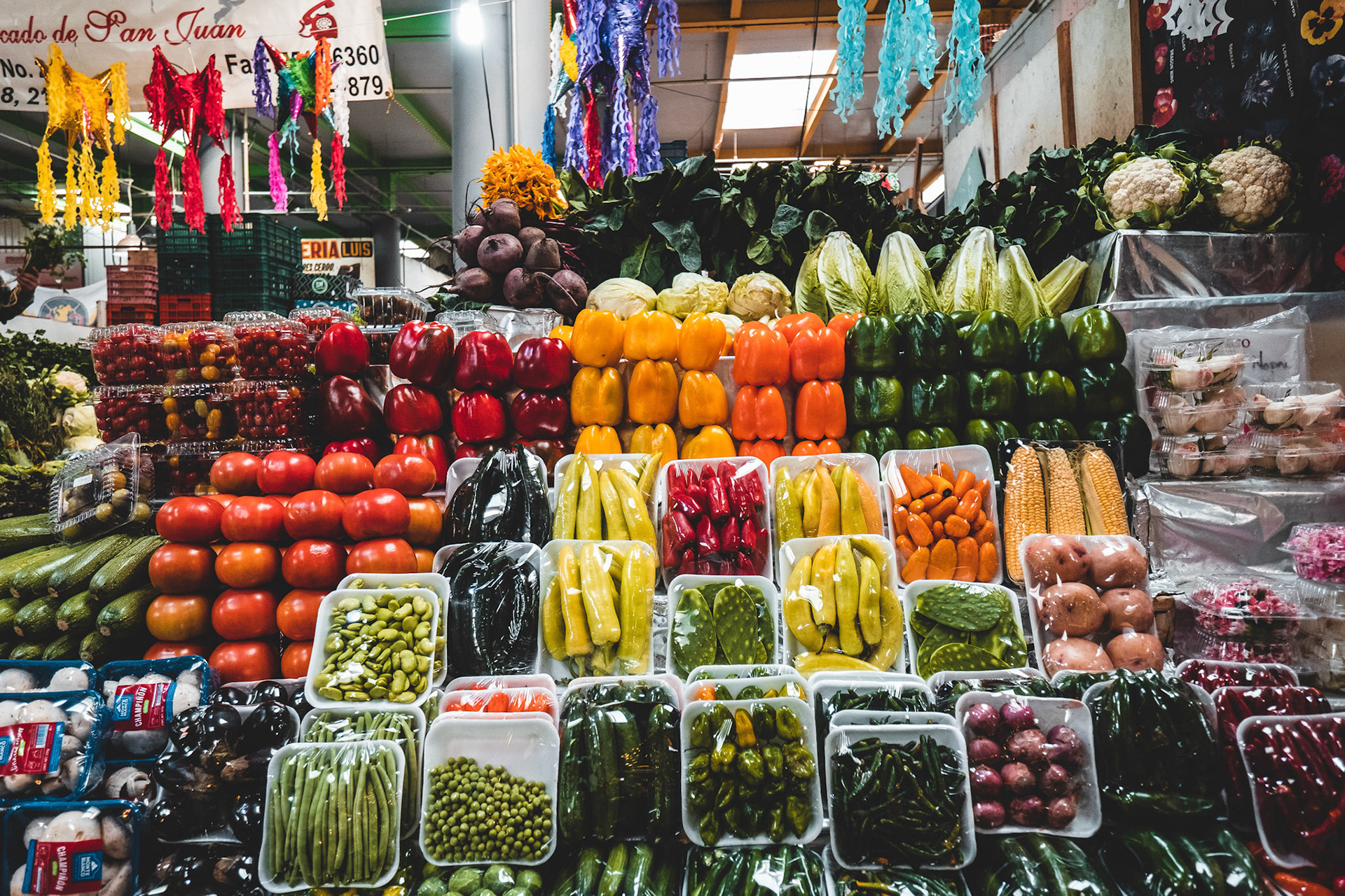 San Juan Gourmet Market, Mexico City.