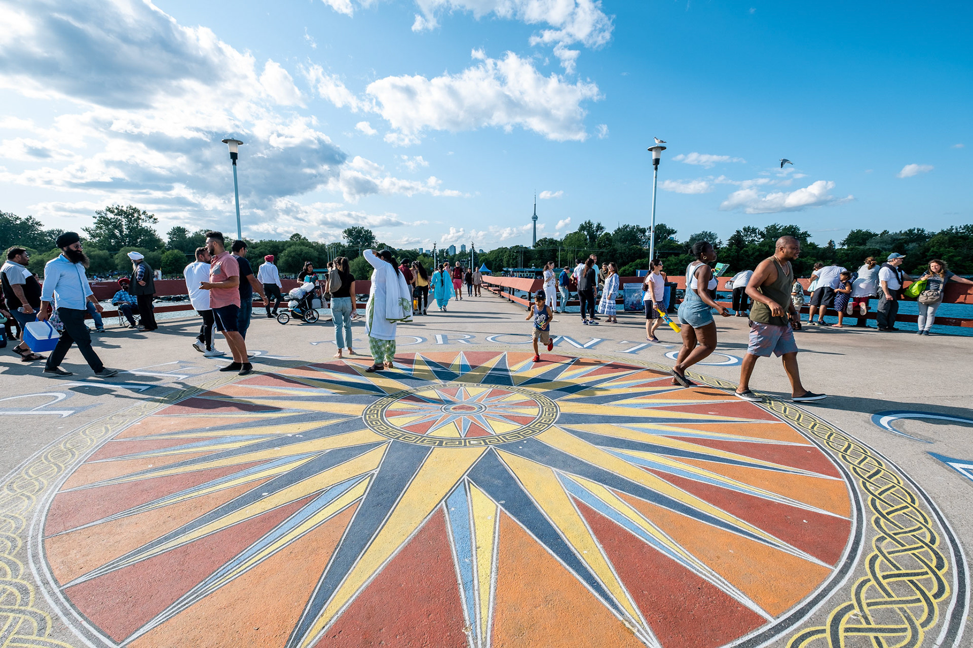 Centre Island Pier, Center Island at Toronto Islands