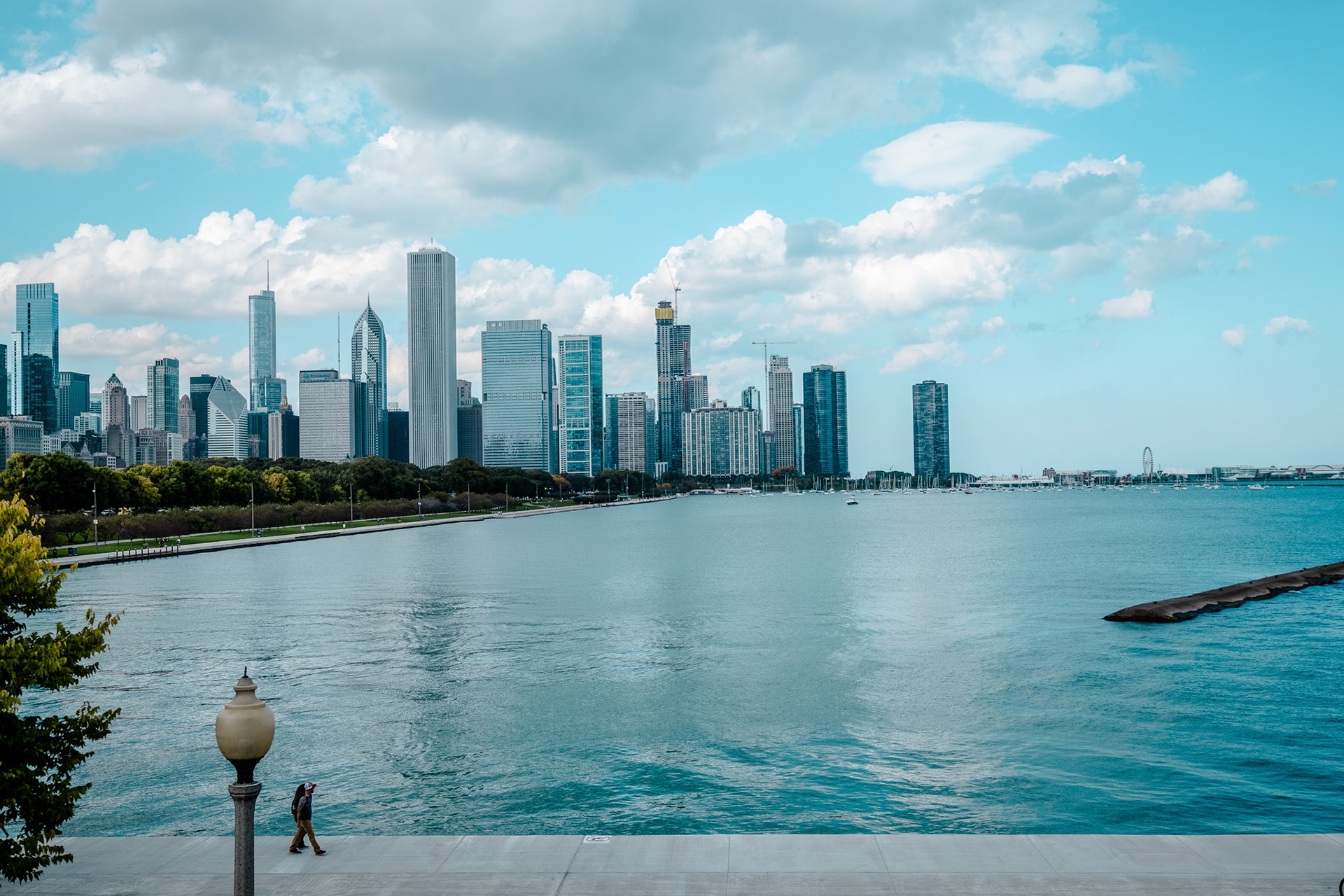 Skyline of Cahicago from Shedd Aquarium
