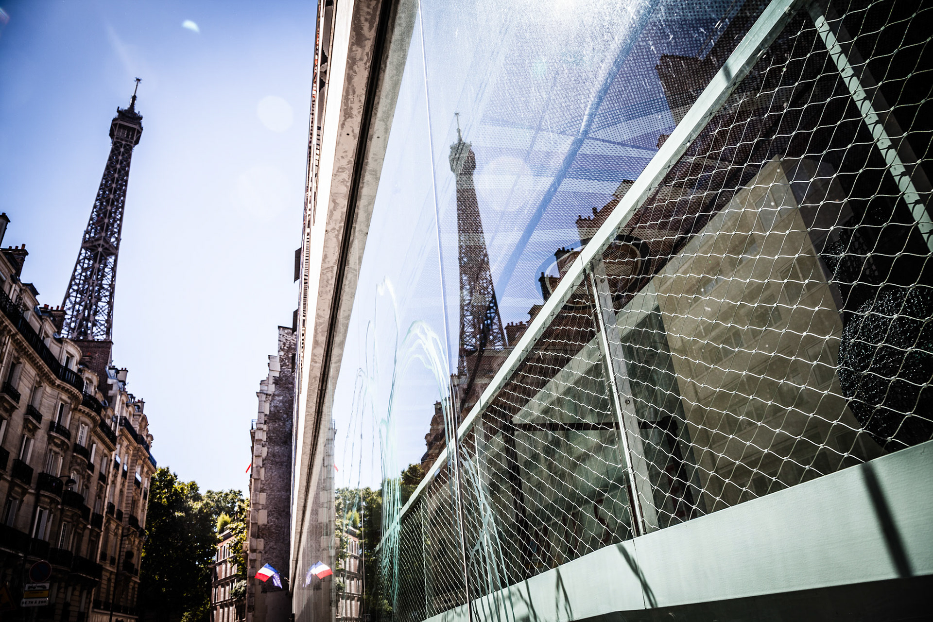 Eiffel tower in Paris.