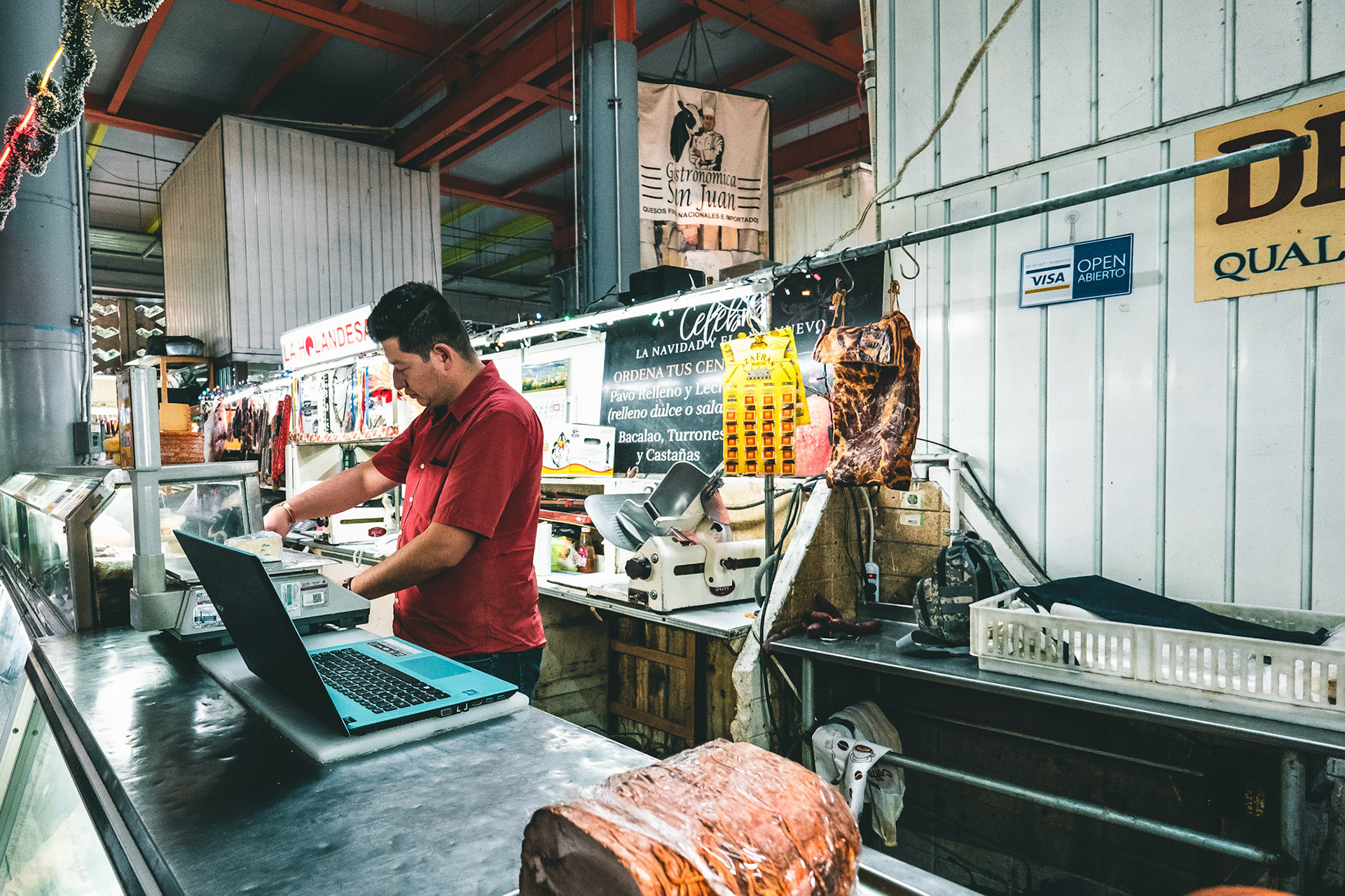 San Juan Gourmet Market, Mexico City.