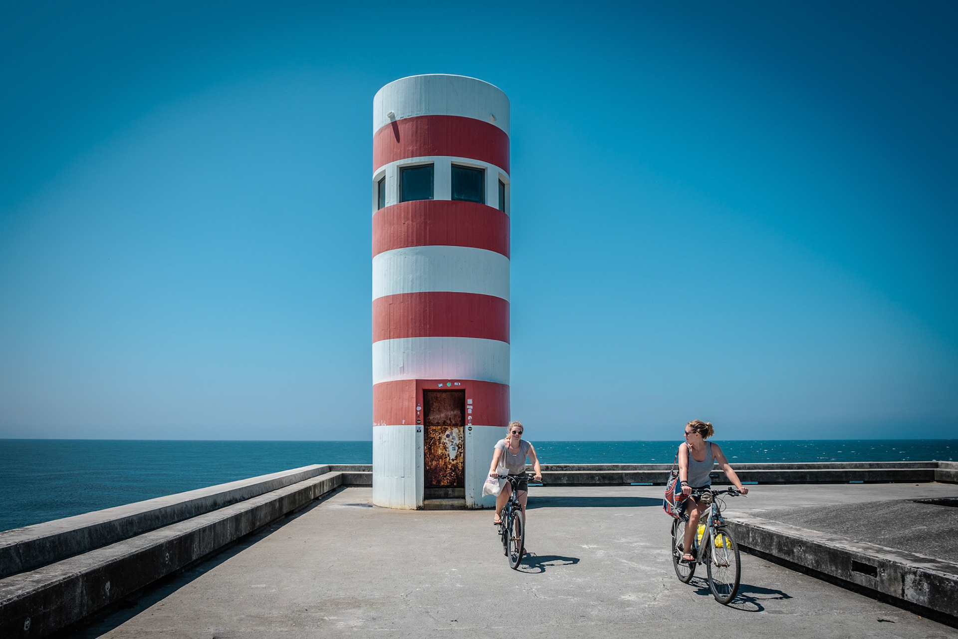 Farolins da Barra do Douro. Porto. Portugal