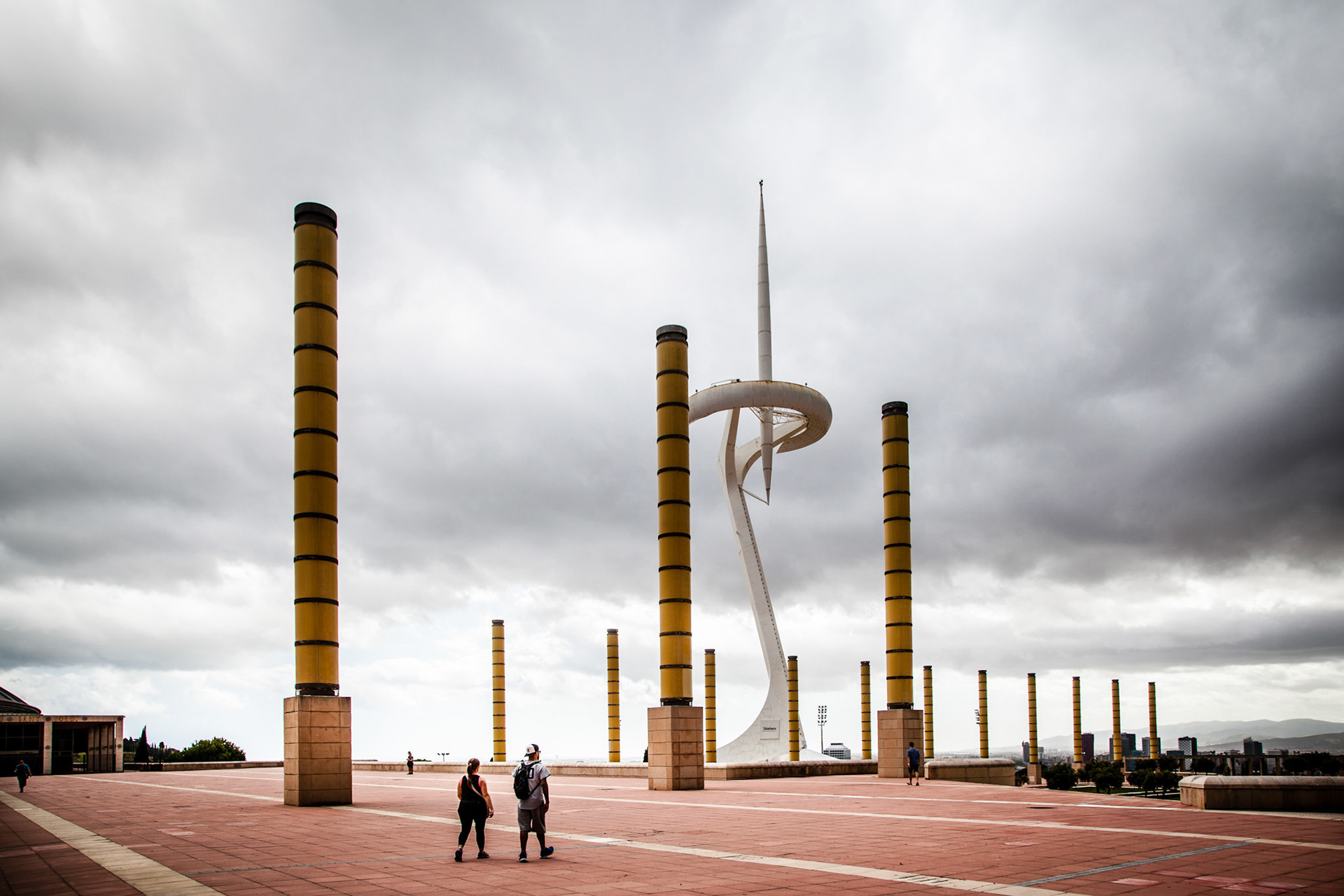 Barcelona Communication Tower on Mont Juic