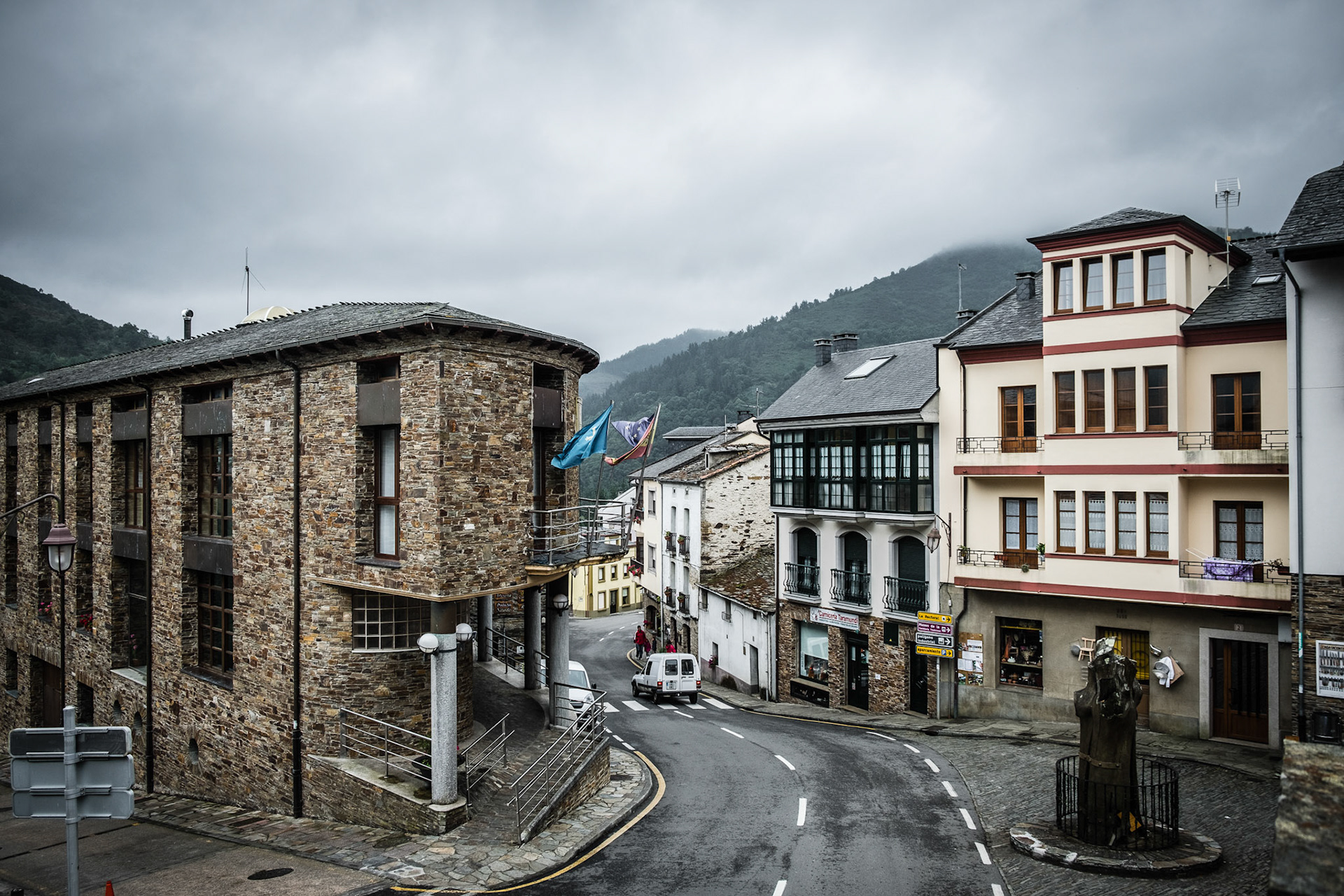 Taramundi, small and beatiful village in the midle of the mountains, Asturias, Spain.
