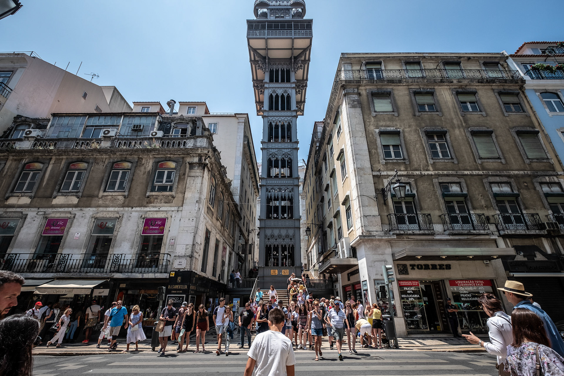 The Santa Justa Lift also called Carmo Lift is an elevator in Lisbon, Portugal