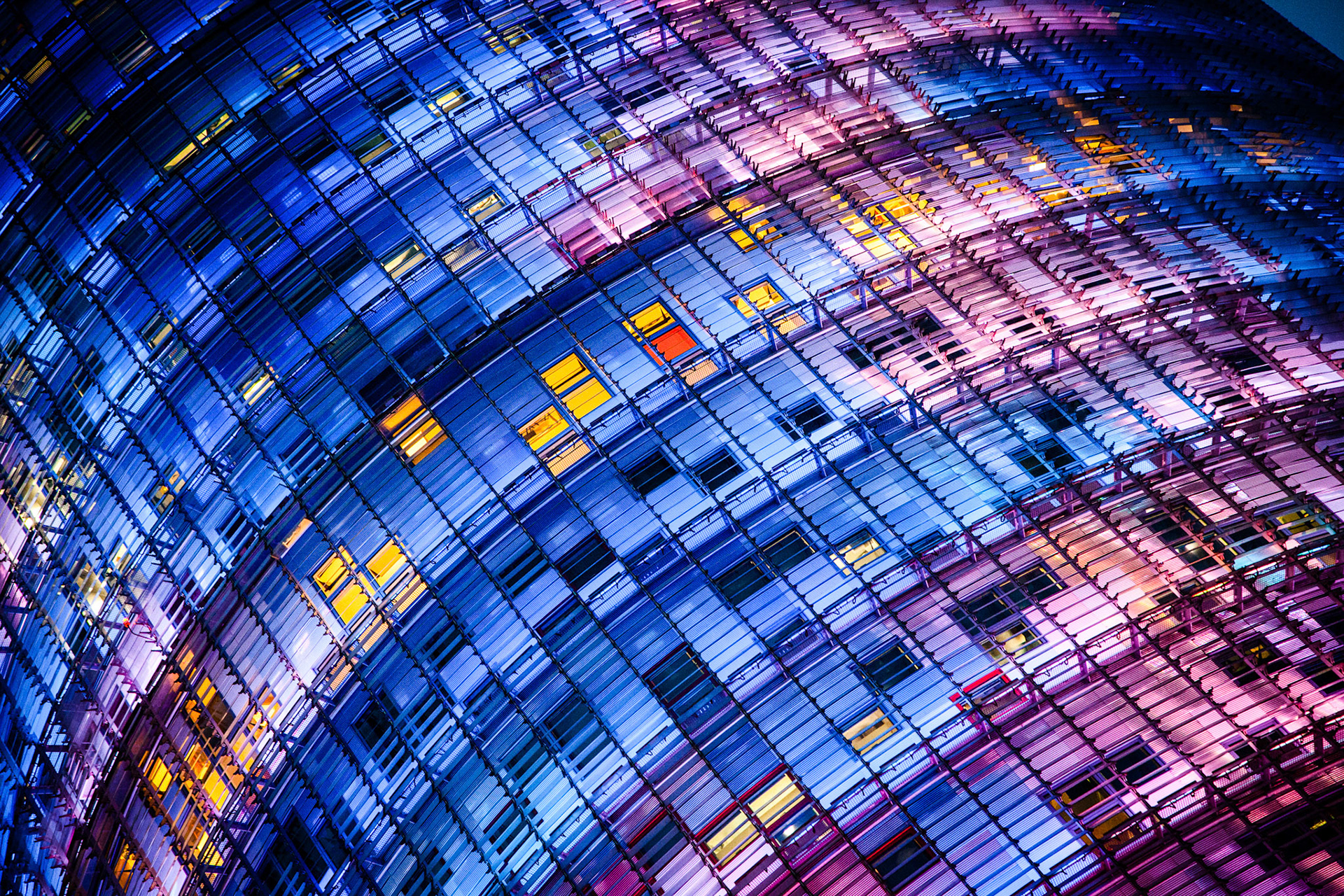 Agbar Tower designed by Jean Nouvel