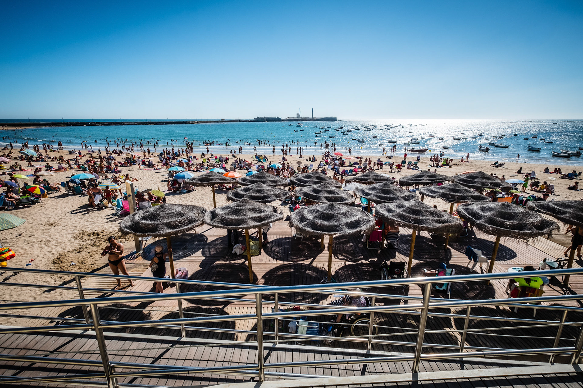 La Caleta is a beach located in the historical center of the city of Cádiz, Spain.