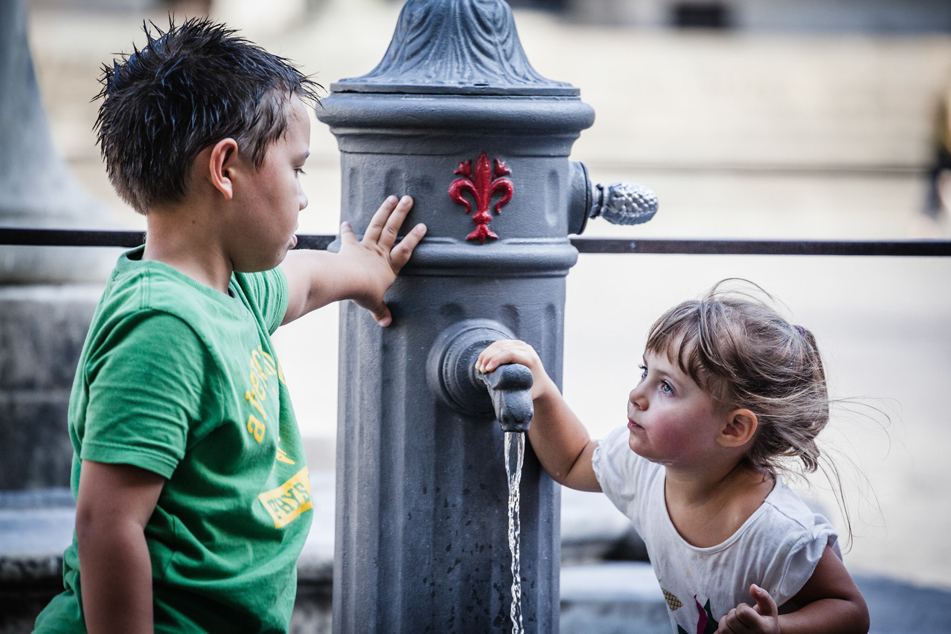 street tap florence italy