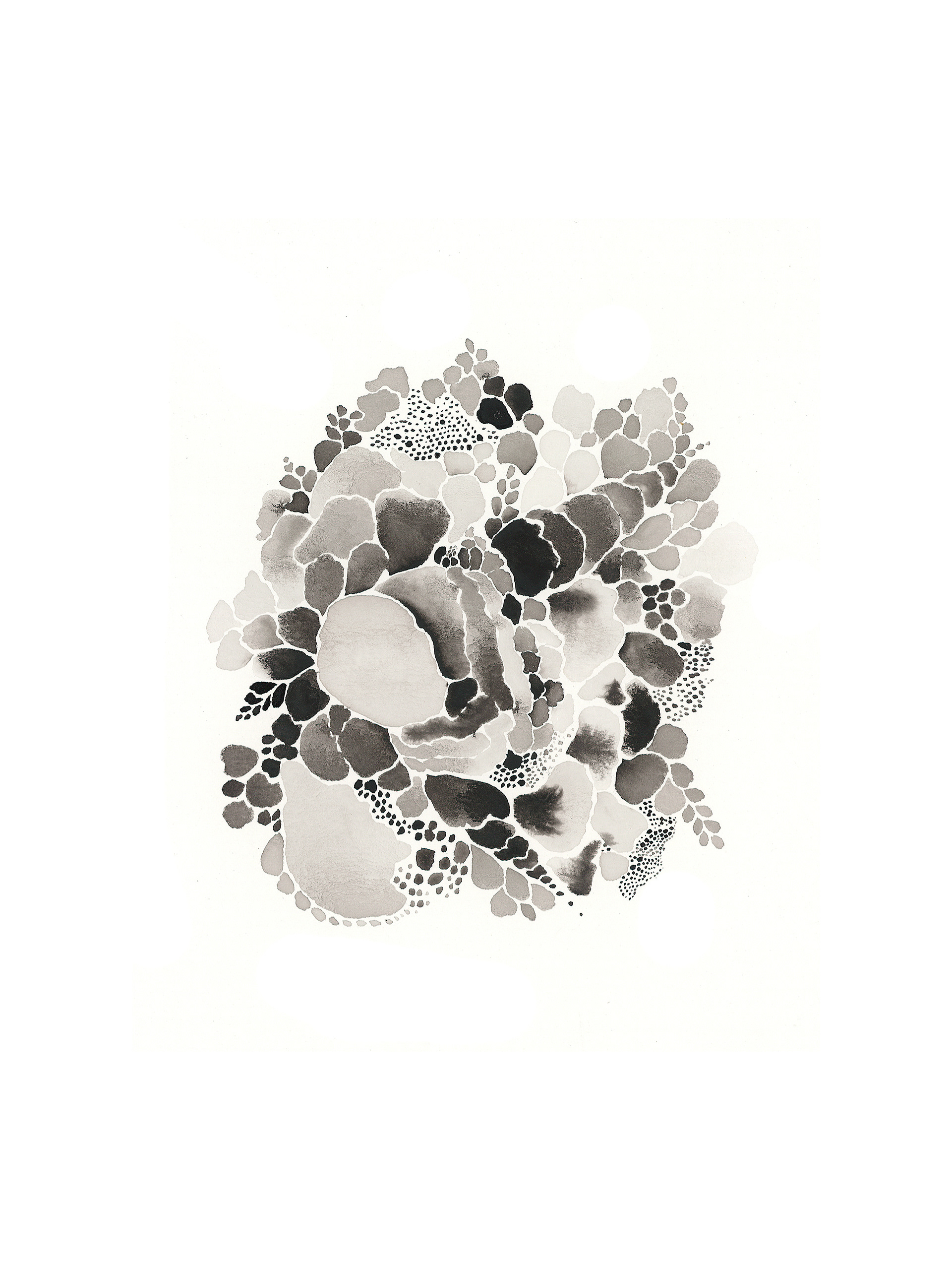 Flow, 2022, Watercolor on paper