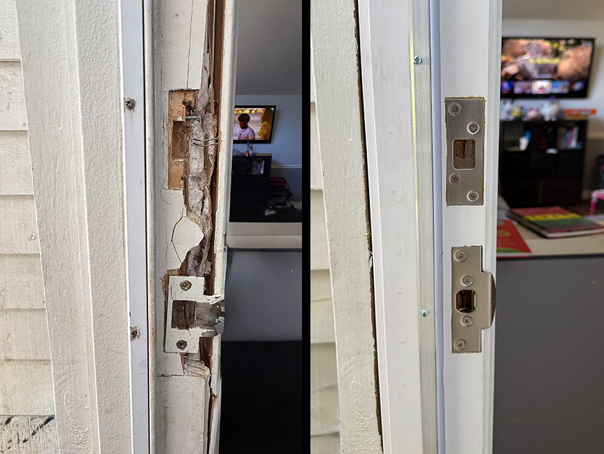 BEFORE AND AFTER BREAK IN