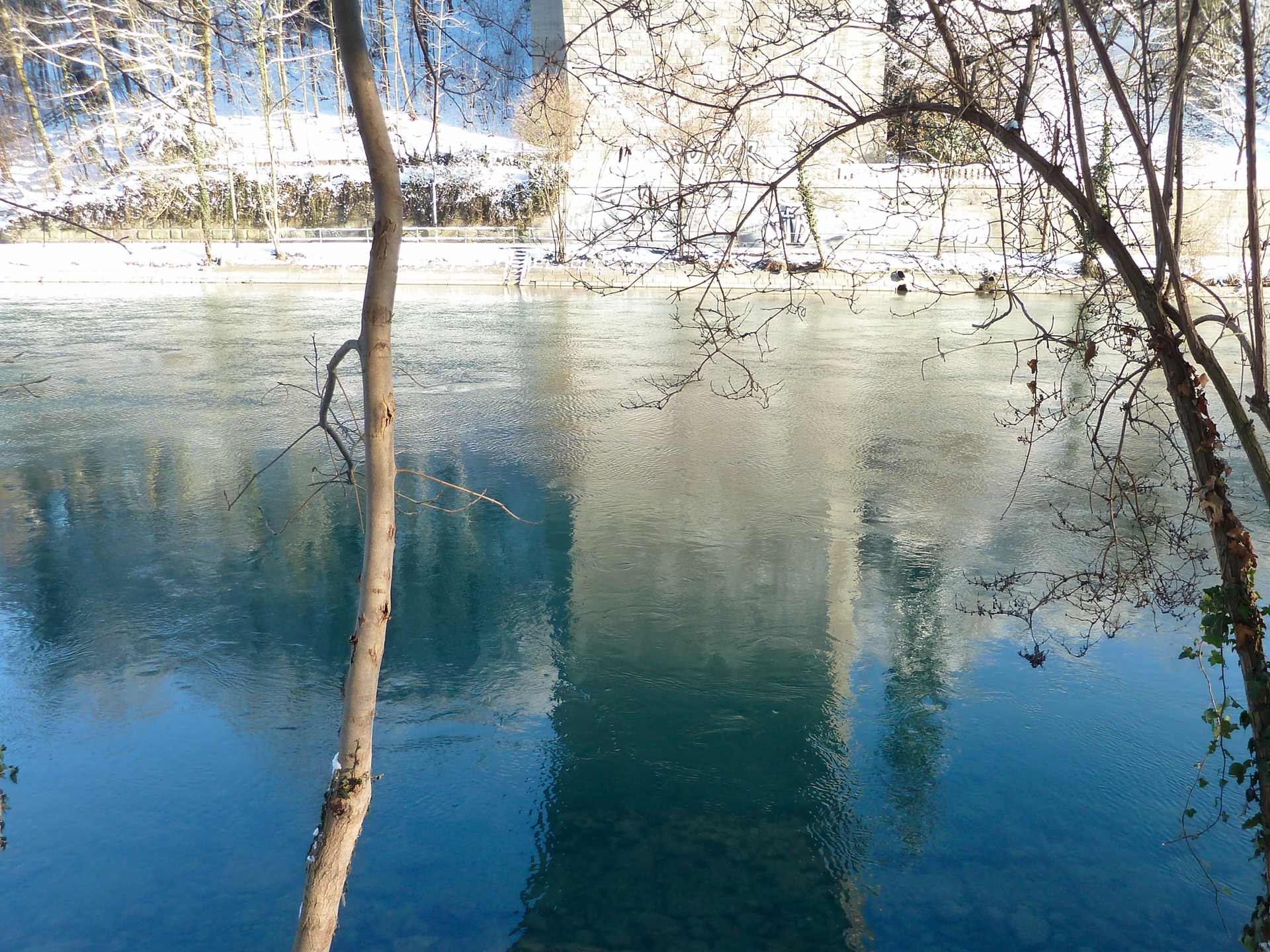 Unter der Lorrainebrücke