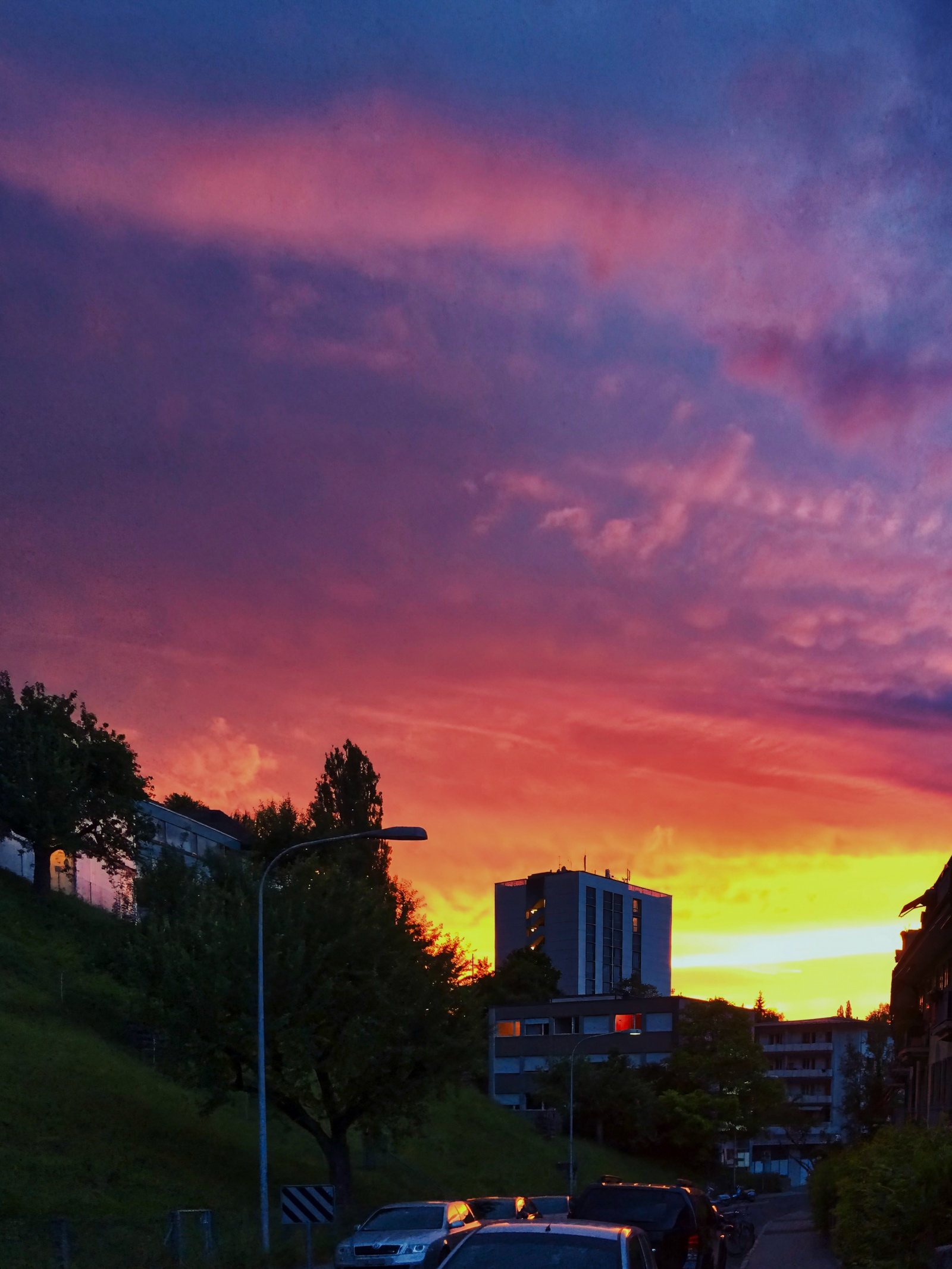 Abendicht am Langmauerweg