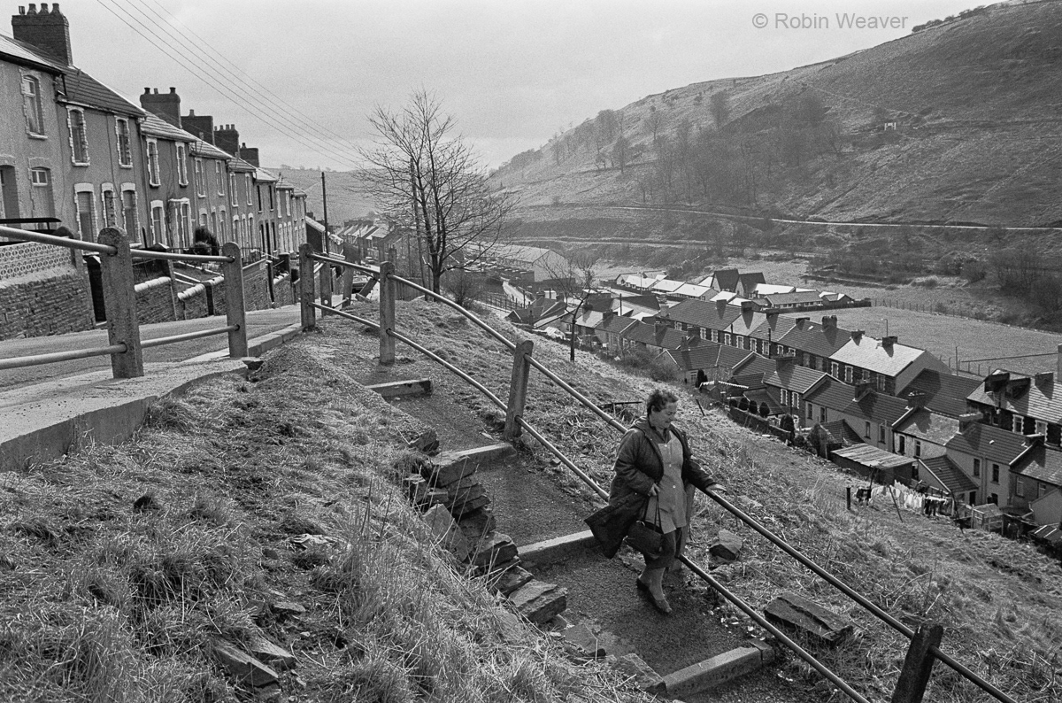 Fothergills Road, New Tredegar, 1987