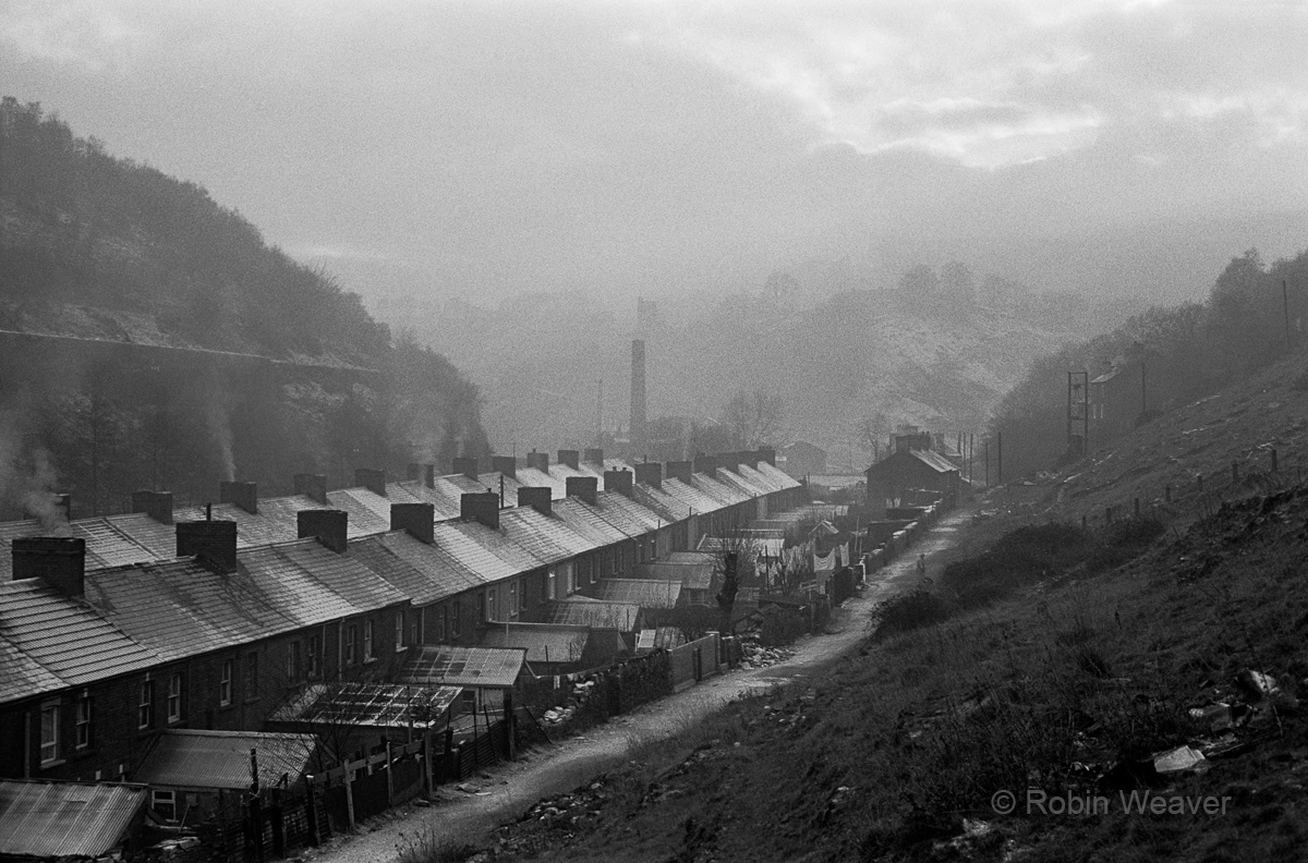 Woodland Terrace, Aberbeeg, South Wales, 1976