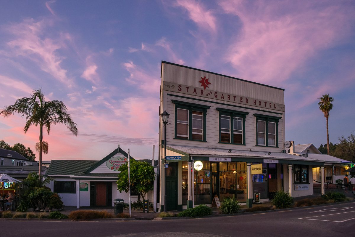 The Star and Garter Hotel, Coromandel