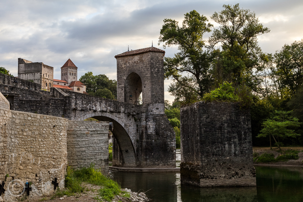 Pont de la Legende, Sauveterre-de-Béarn, Aquitaine