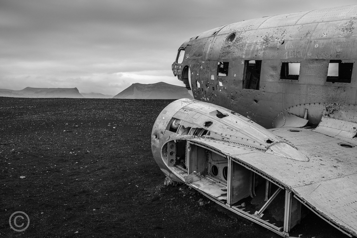 Solheimasandur plane wreck, Iceland