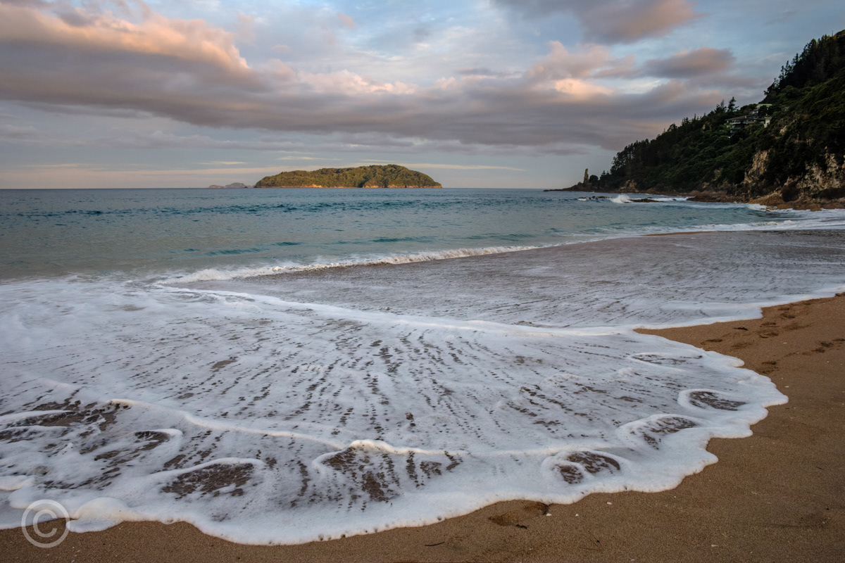 Ocean Beach and Shoe Island, Tairua