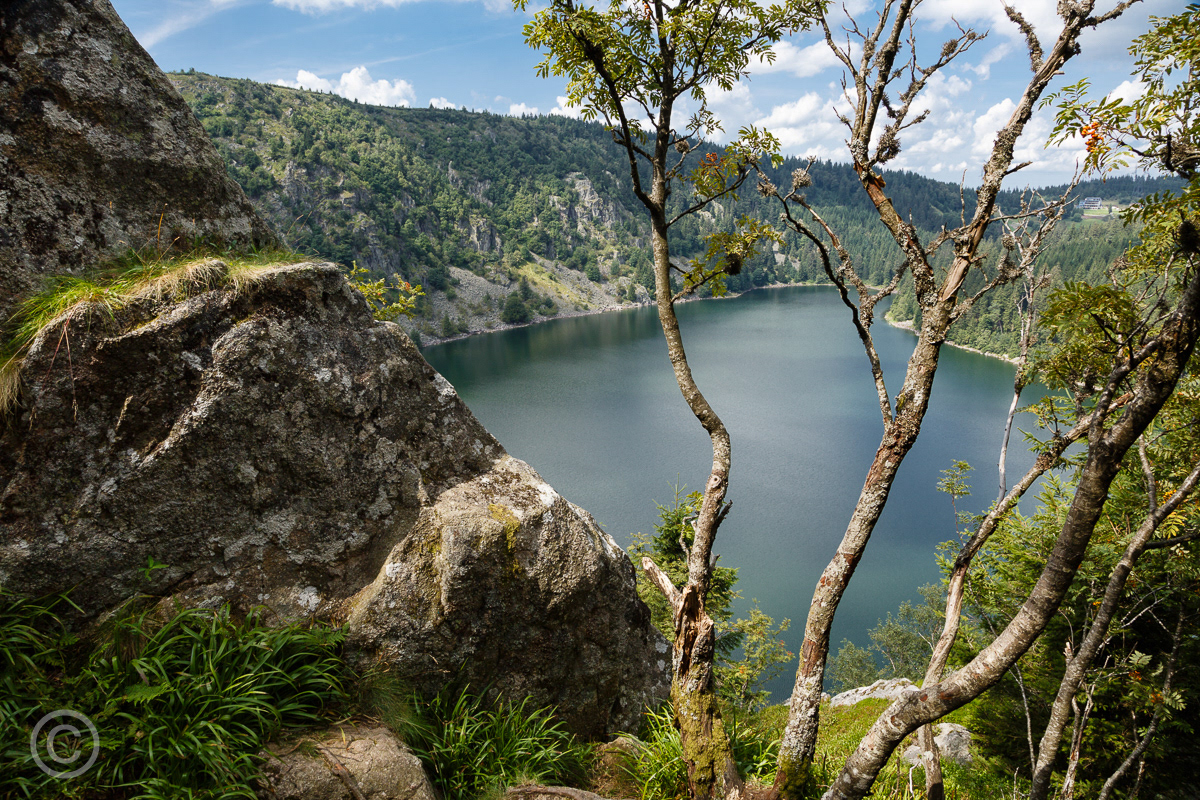 Lac Blanc from Rocher Hans, Haut-Rhin, Alsace