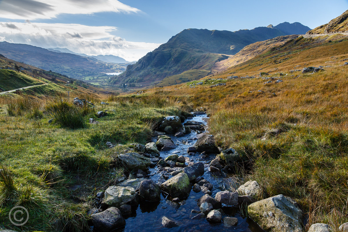 Afon Glaslyn Valley and Llyn Gwynant, Snowdonia