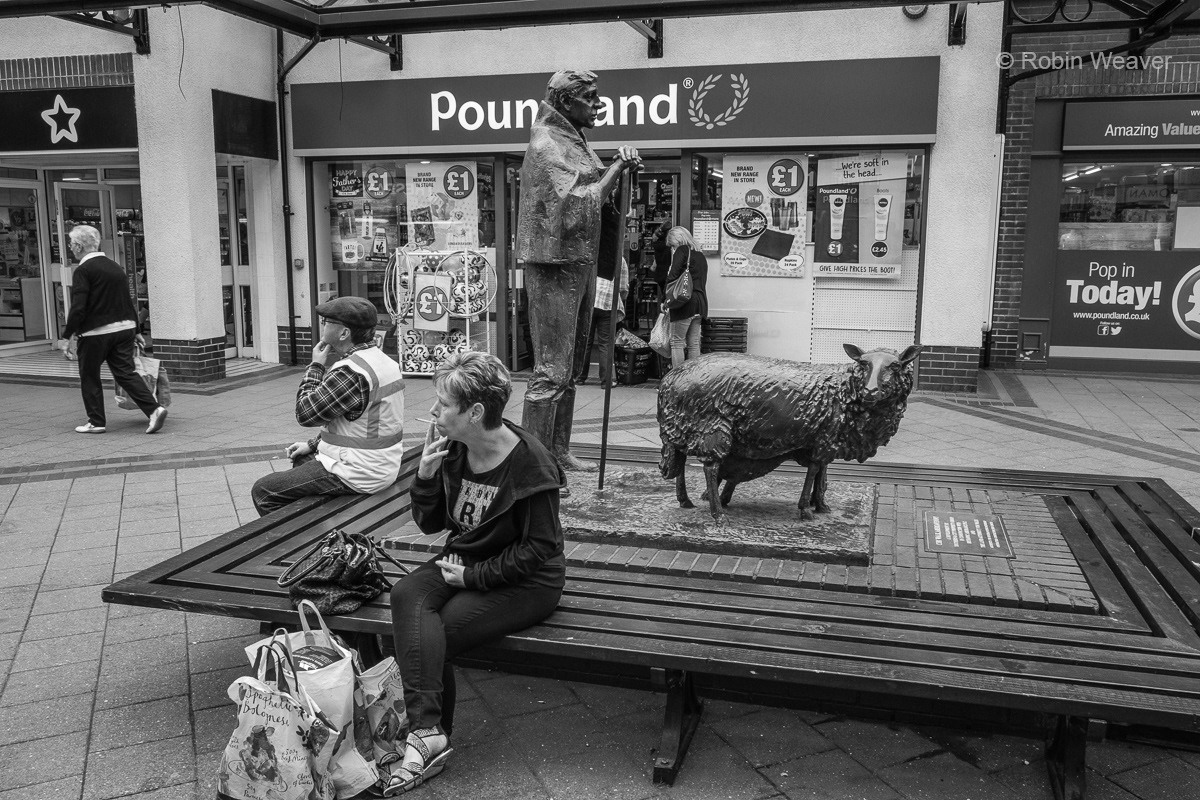 The only farmer in Abergavenny, 2018