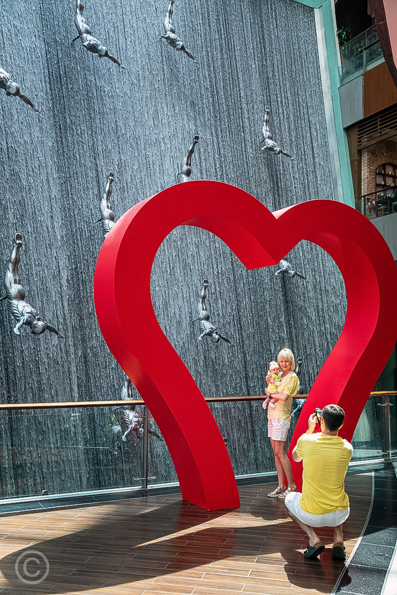 Dubai Mall Waterfall, UAE, 2020