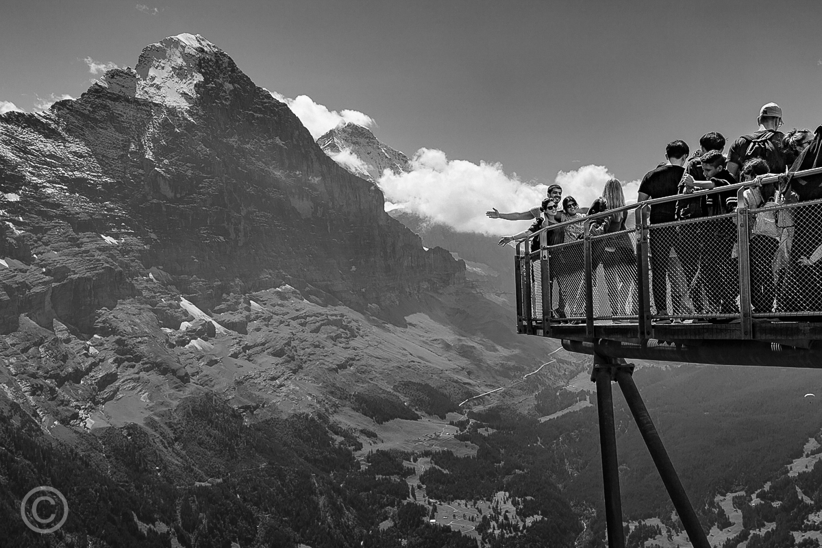 First Cliff Walk, Grindelwald, Switzerland, 2017