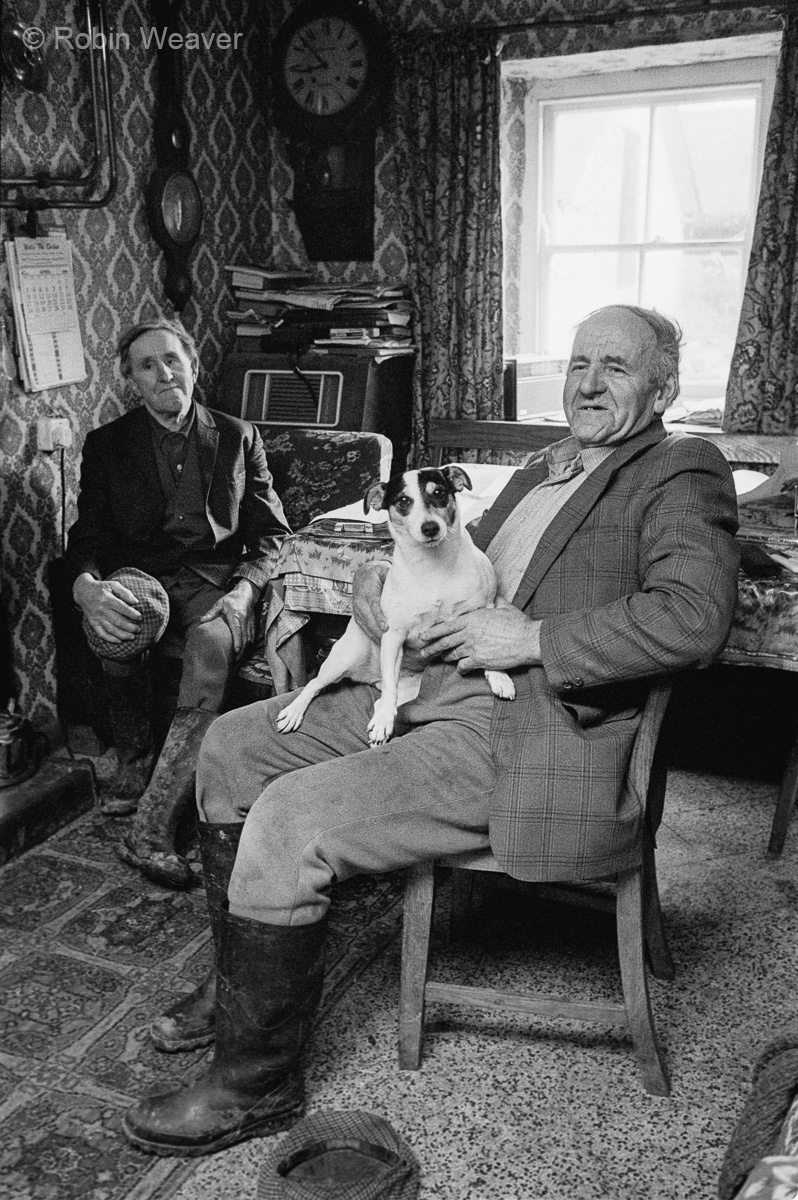 Farming brothers William and Owen Morris, Trecastle