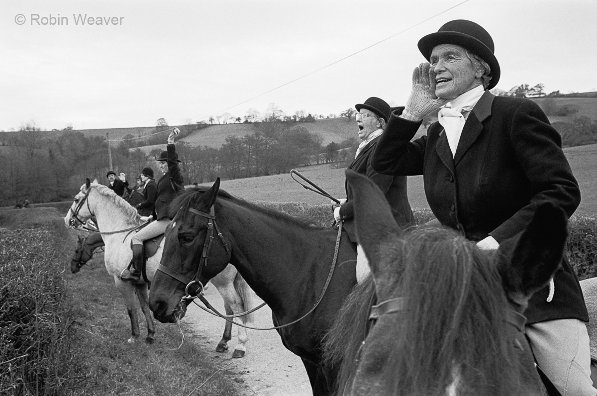 Llangibby Hunt, Tredunnock, 1977